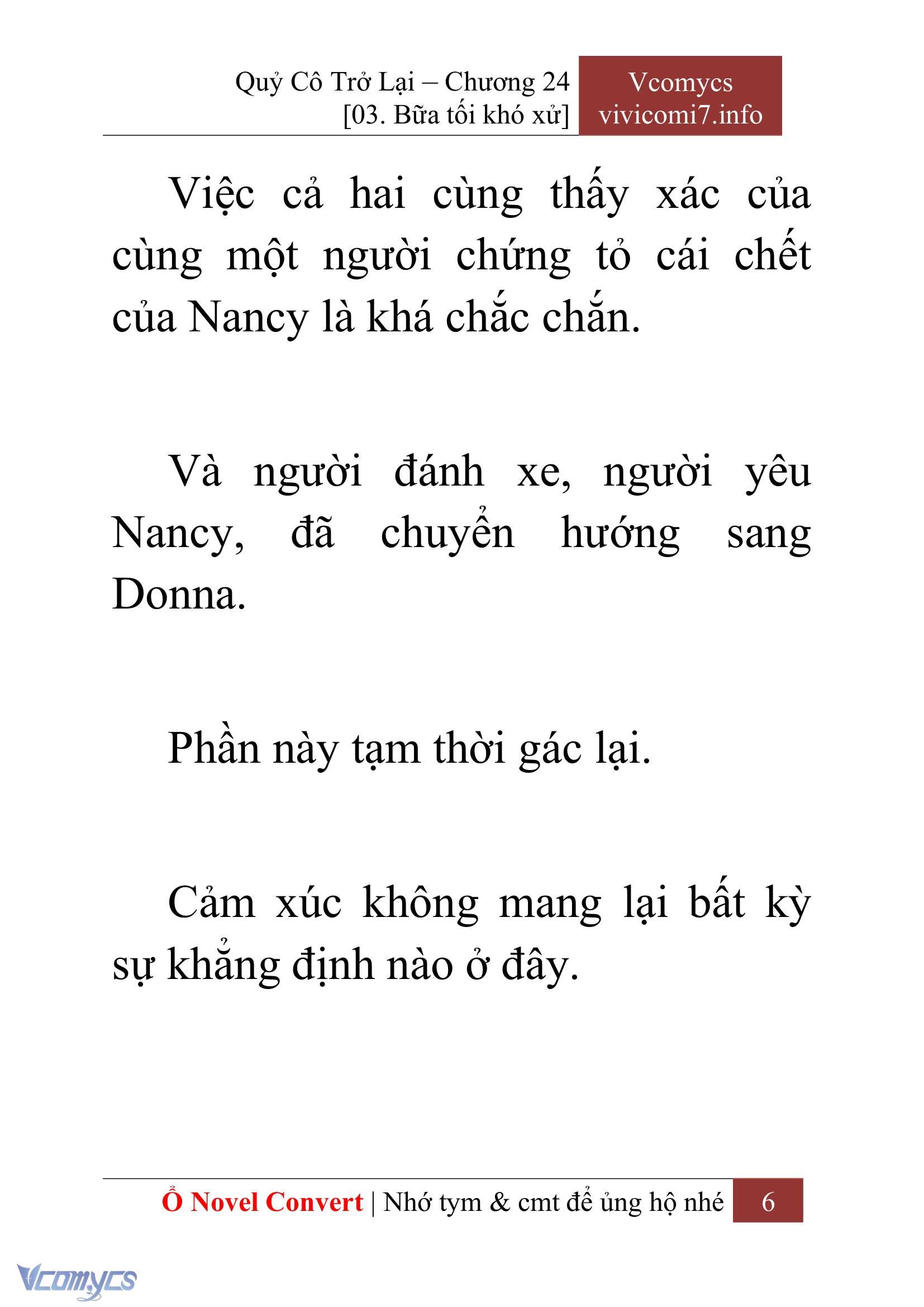 [Novel] Quý Cô Trở Lại Chapter 24 - Trang 9