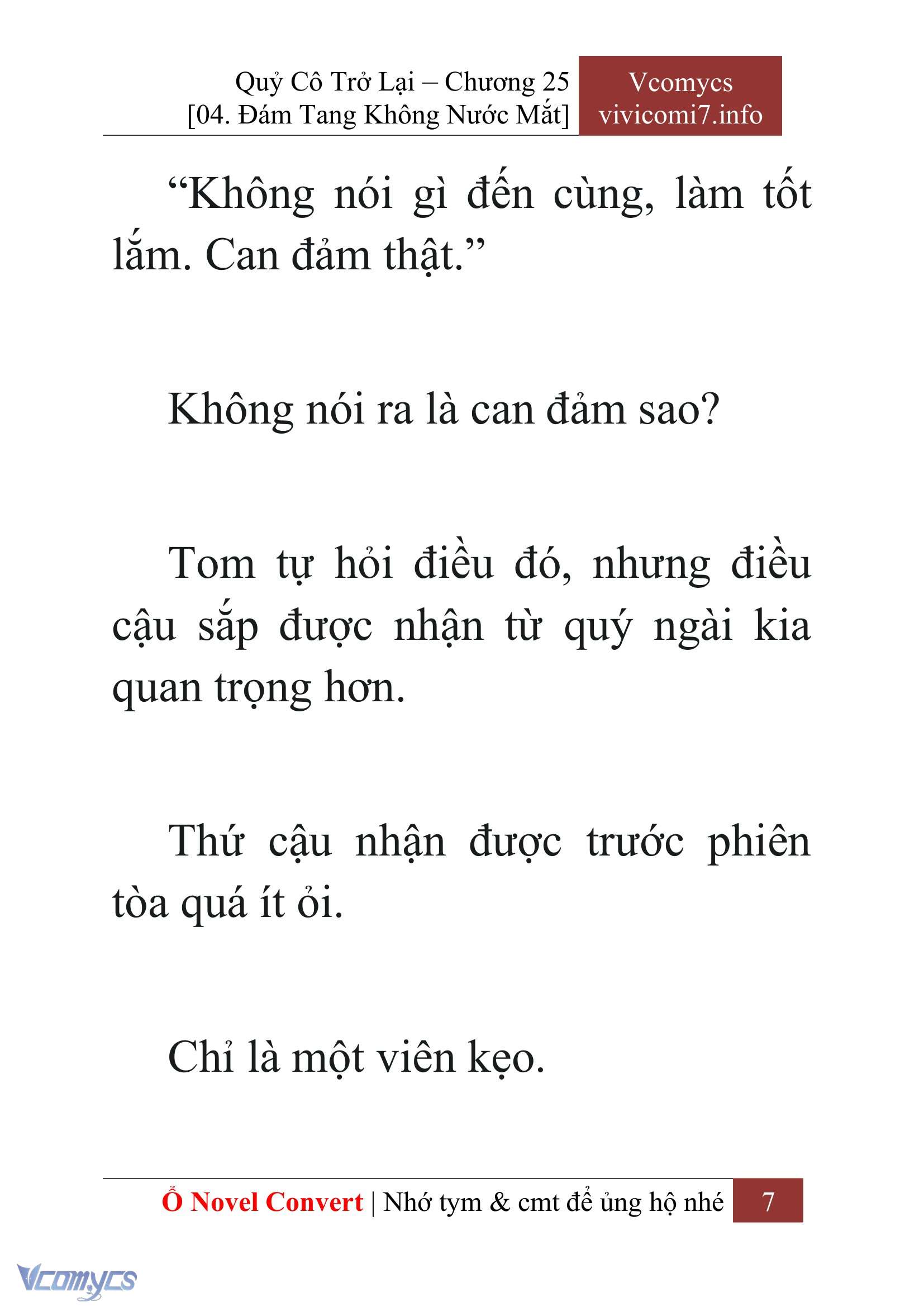 [Novel] Quý Cô Trở Lại Chapter 25 - Trang 10