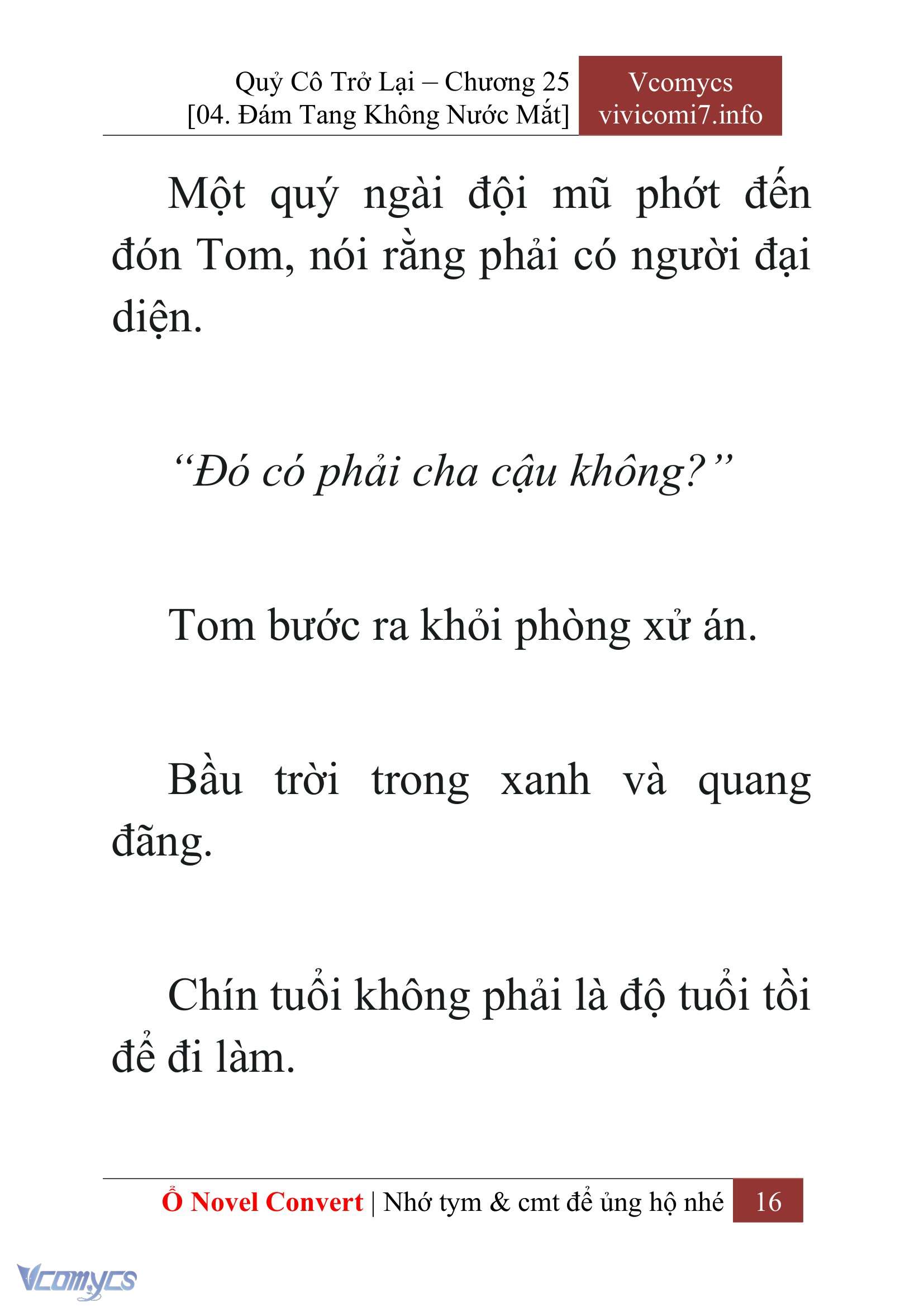 [Novel] Quý Cô Trở Lại Chapter 25 - Trang 19