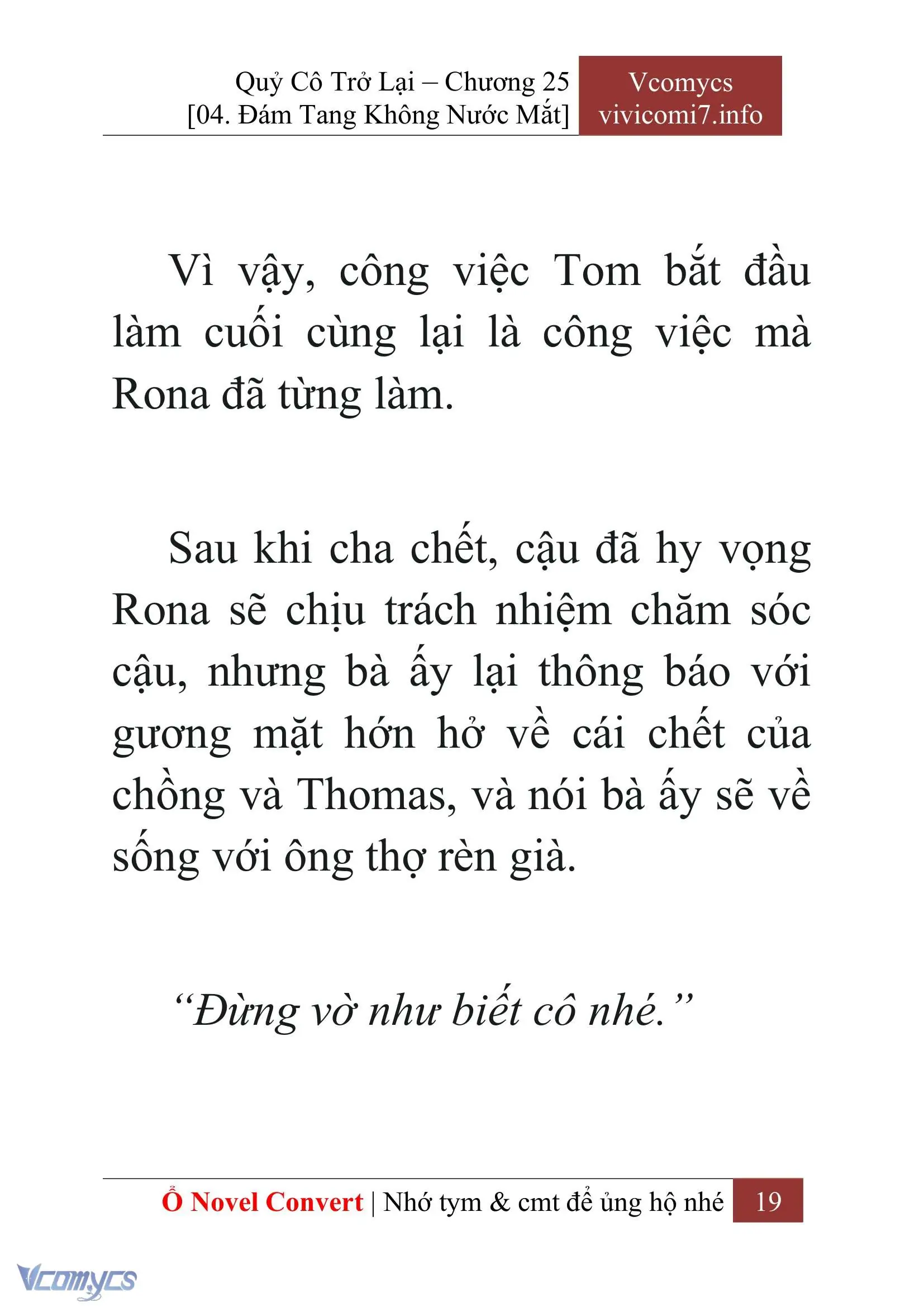 [Novel] Quý Cô Trở Lại Chapter 25 - Trang 22