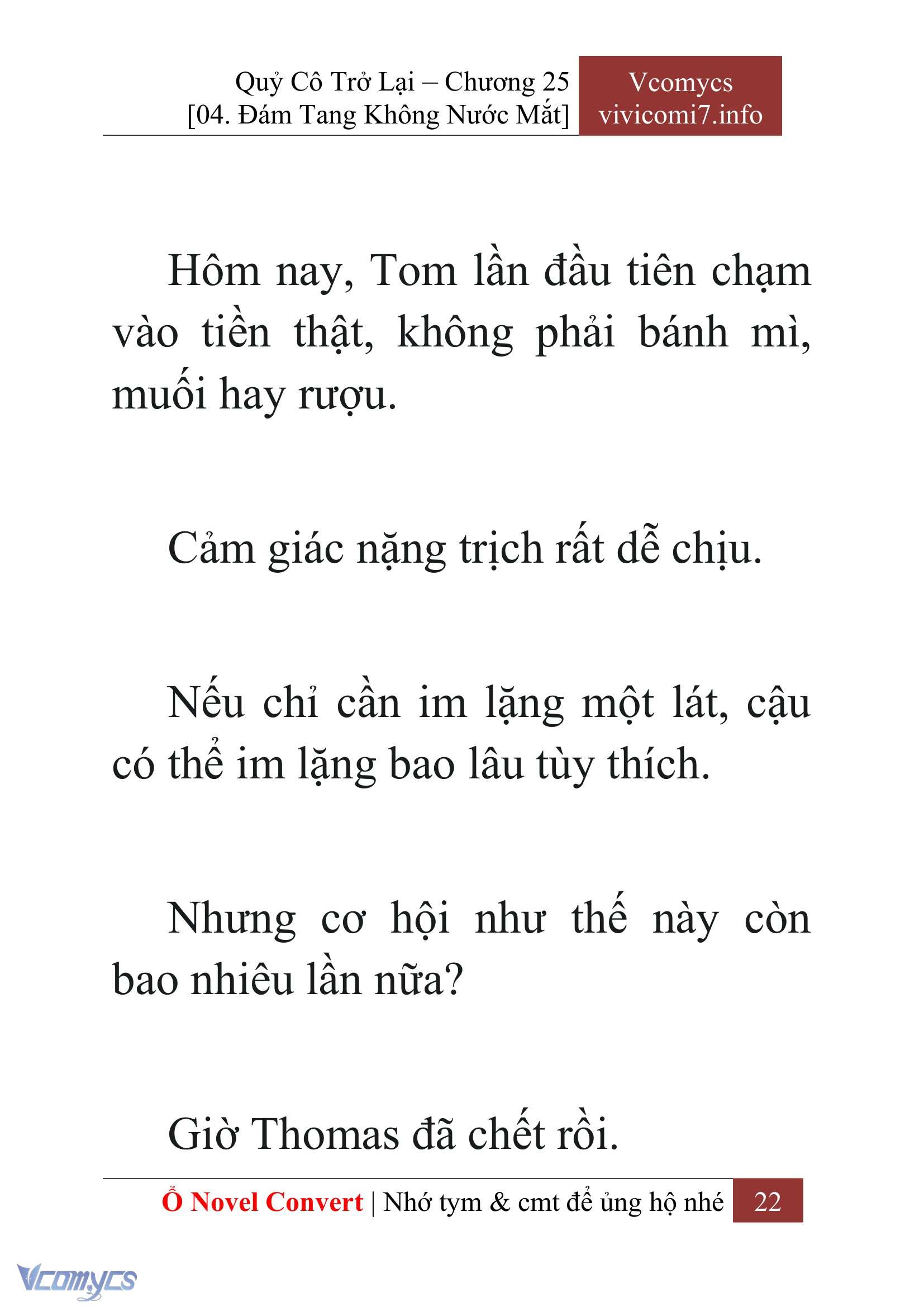 [Novel] Quý Cô Trở Lại Chapter 25 - Trang 25