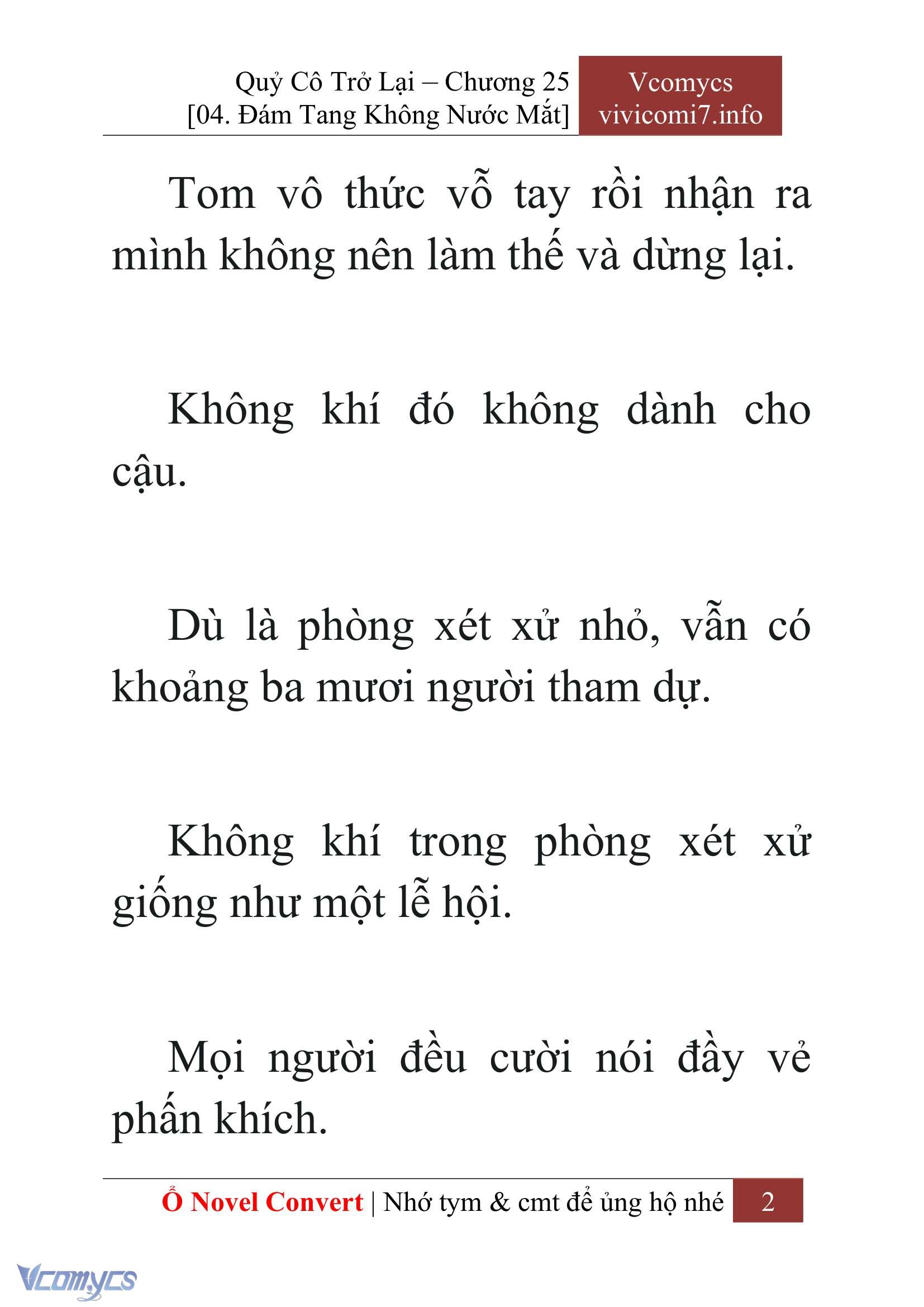 [Novel] Quý Cô Trở Lại Chapter 25 - Trang 5