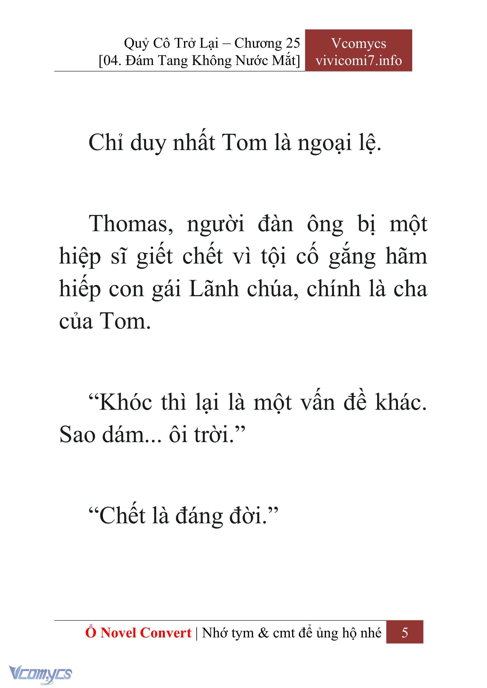 [Novel] Quý Cô Trở Lại Chapter 25 - Trang 8