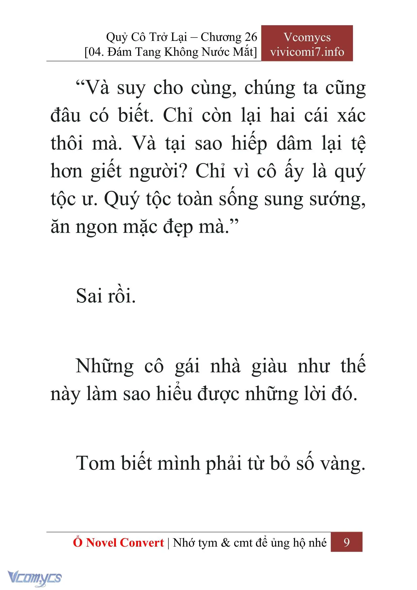 [Novel] Quý Cô Trở Lại Chapter 26 - Trang 12
