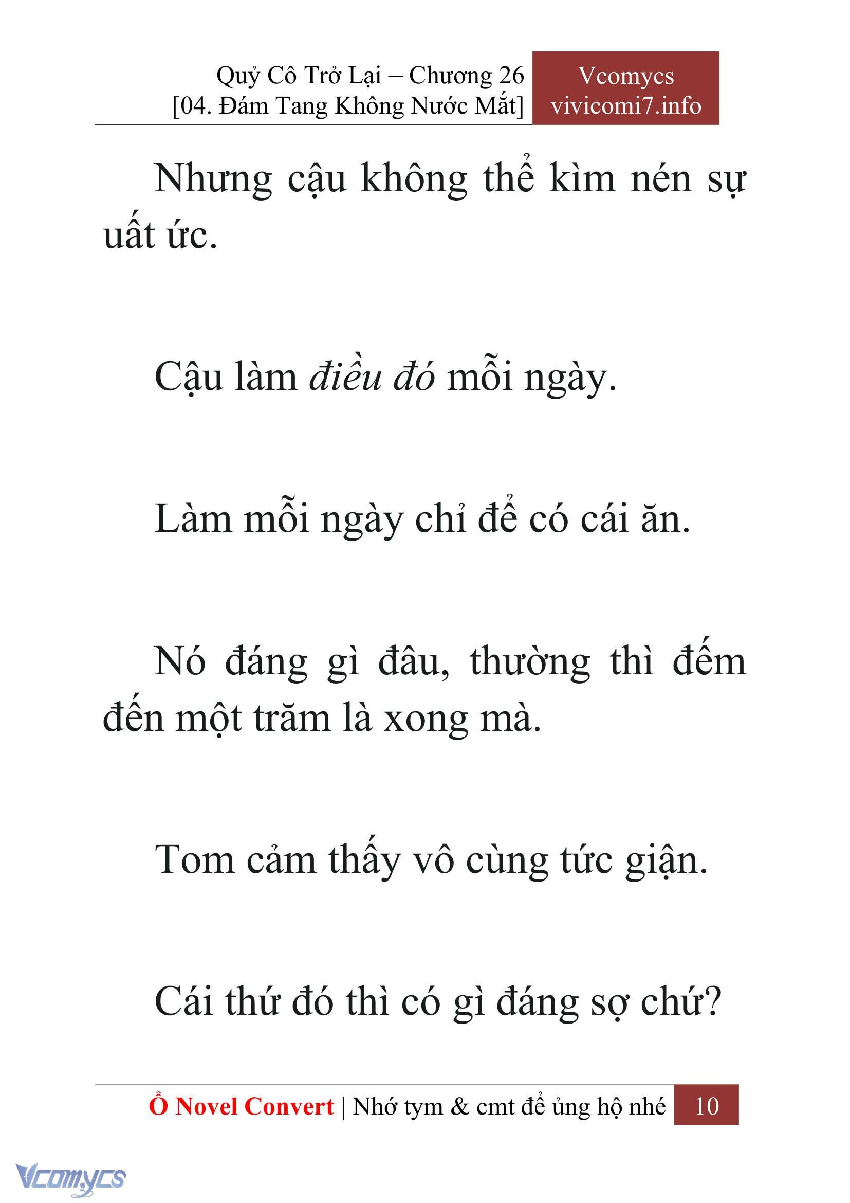 [Novel] Quý Cô Trở Lại Chapter 26 - Trang 13
