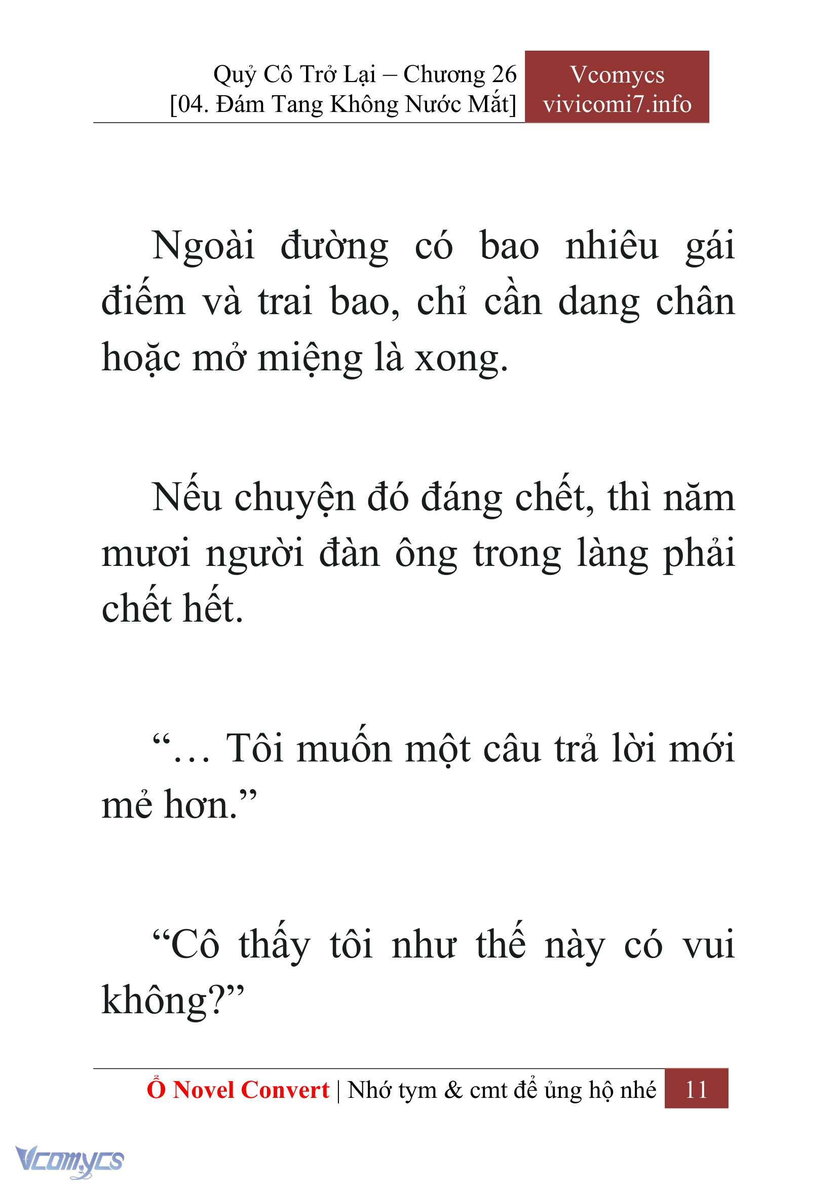 [Novel] Quý Cô Trở Lại Chapter 26 - Trang 14