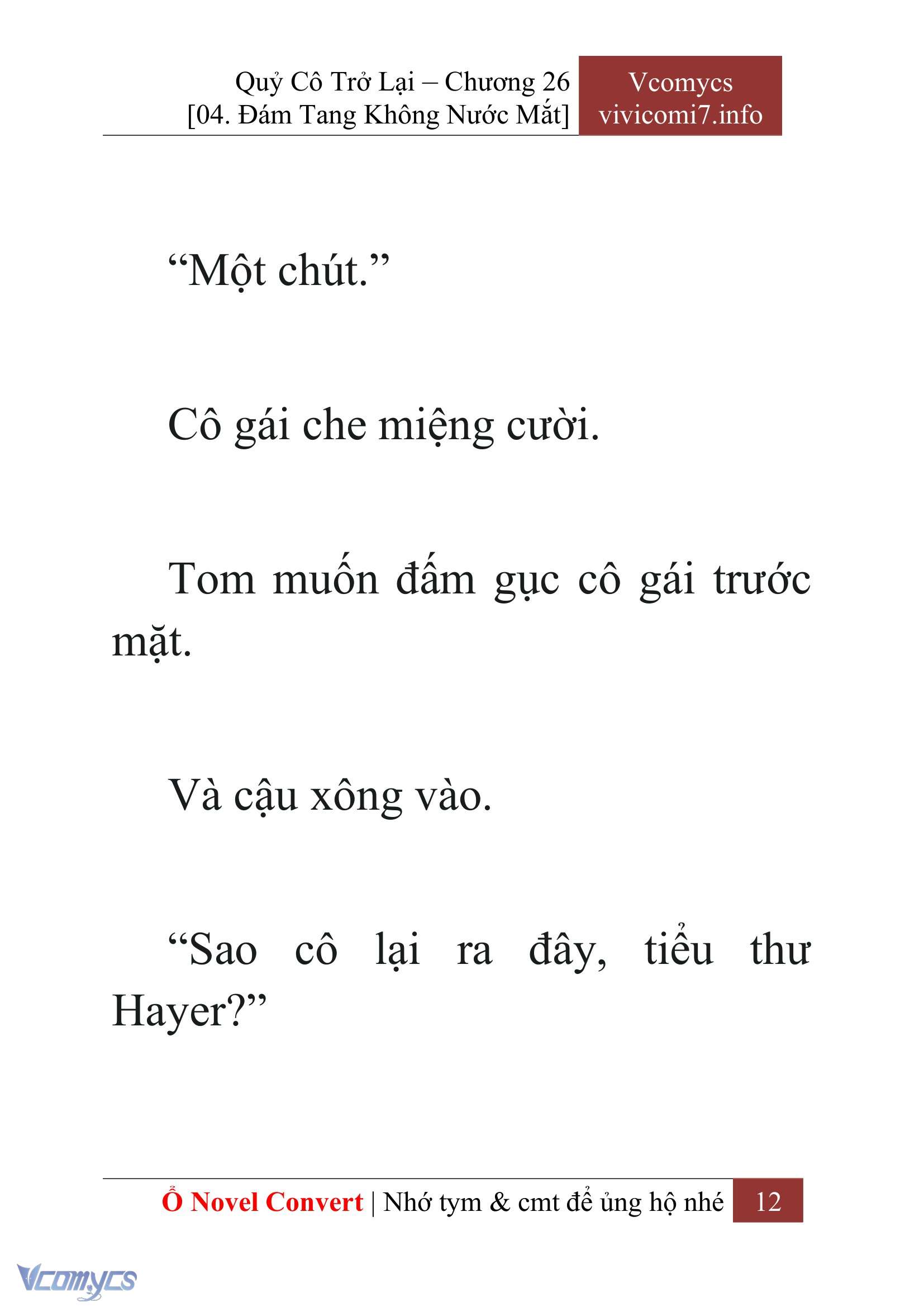 [Novel] Quý Cô Trở Lại Chapter 26 - Trang 15