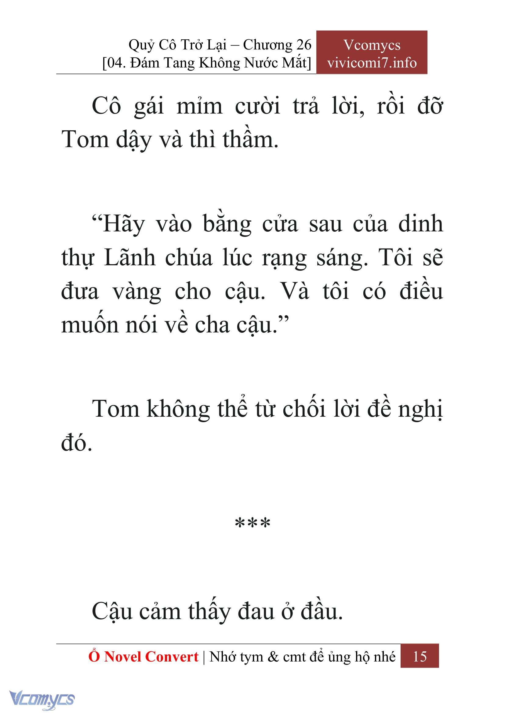 [Novel] Quý Cô Trở Lại Chapter 26 - Trang 18