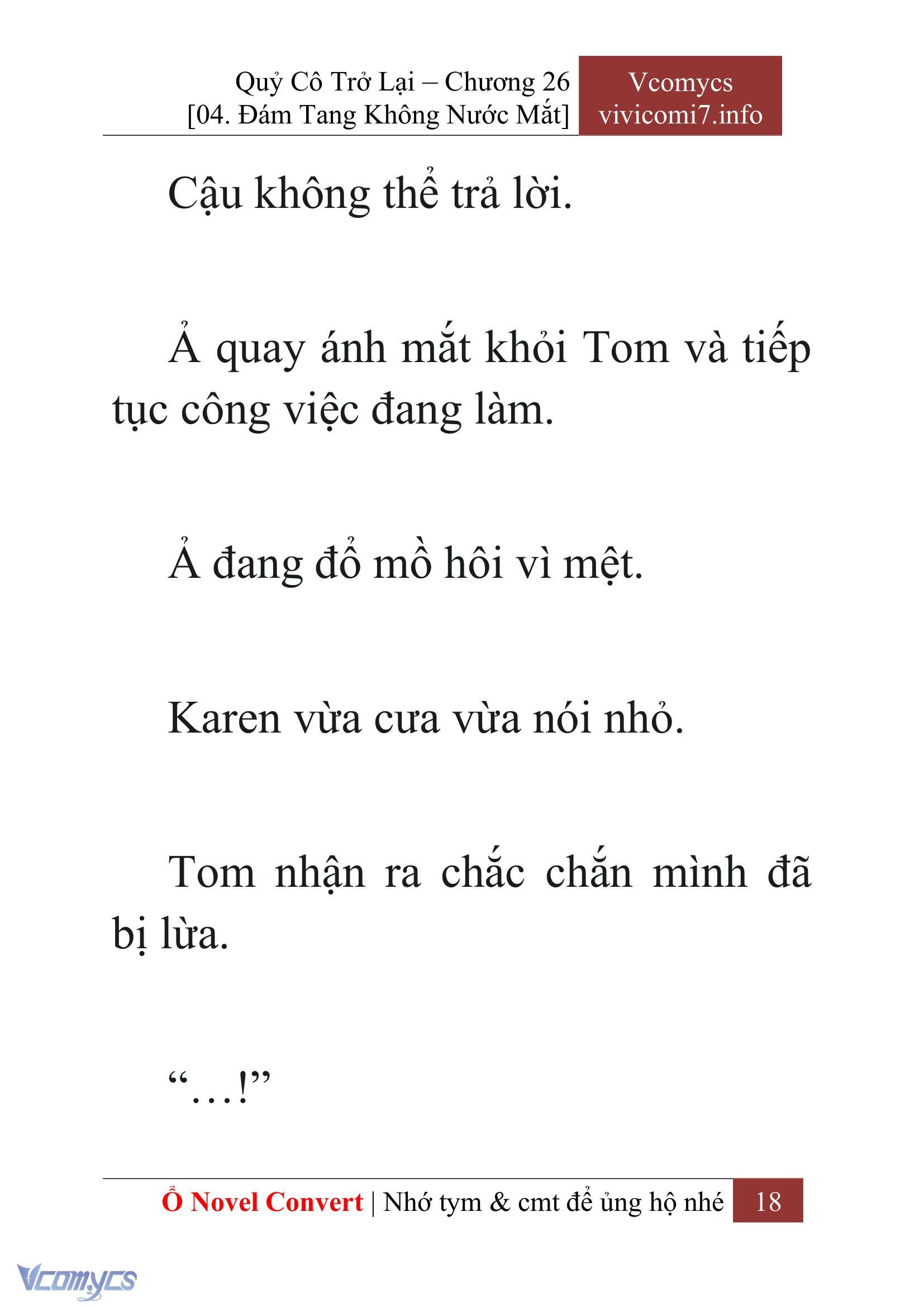 [Novel] Quý Cô Trở Lại Chapter 26 - Trang 21