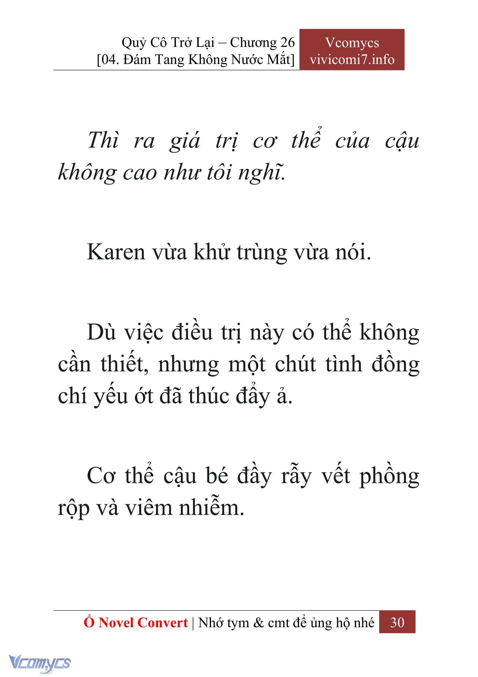 [Novel] Quý Cô Trở Lại Chapter 26 - Trang 33