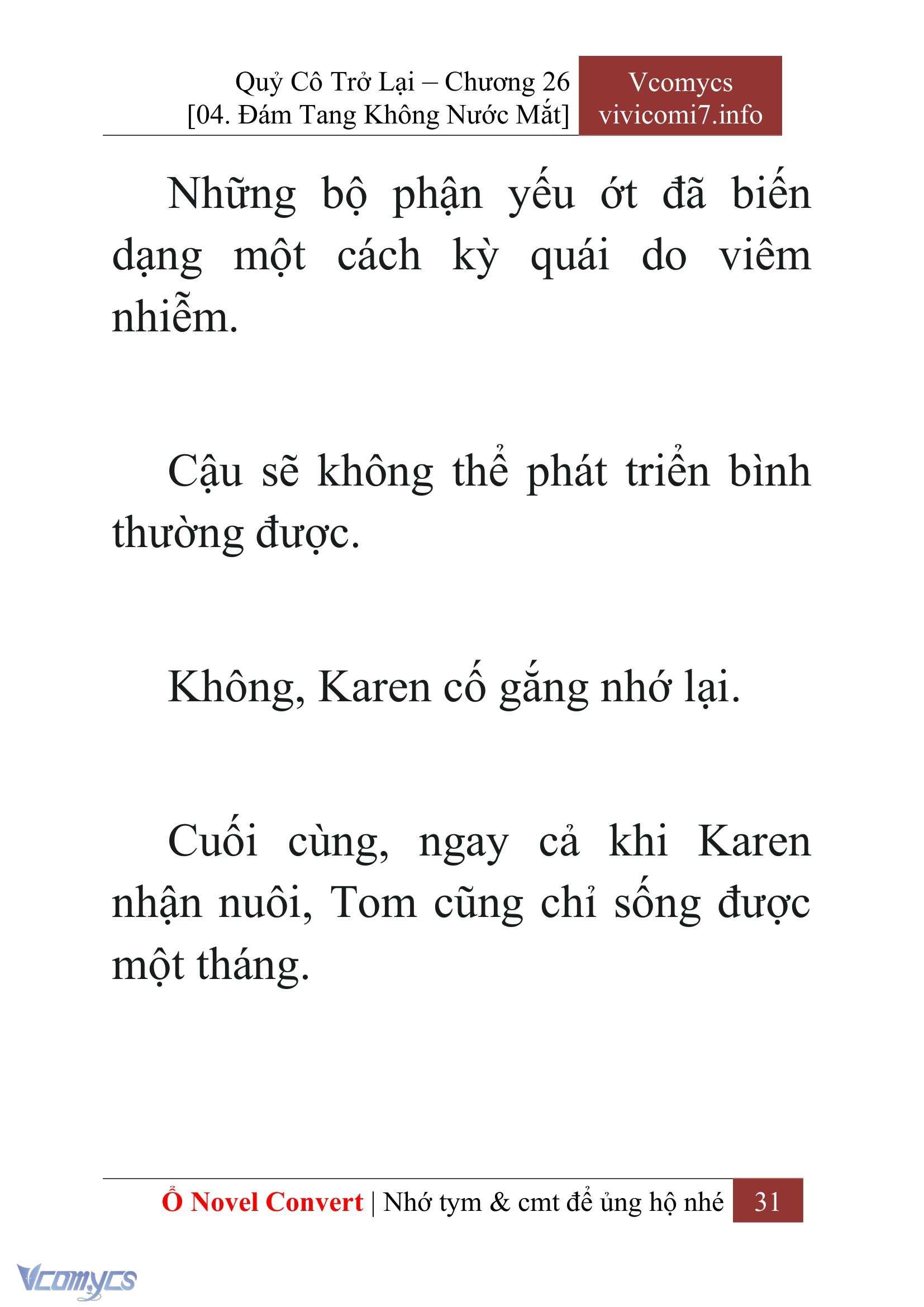 [Novel] Quý Cô Trở Lại Chapter 26 - Trang 34