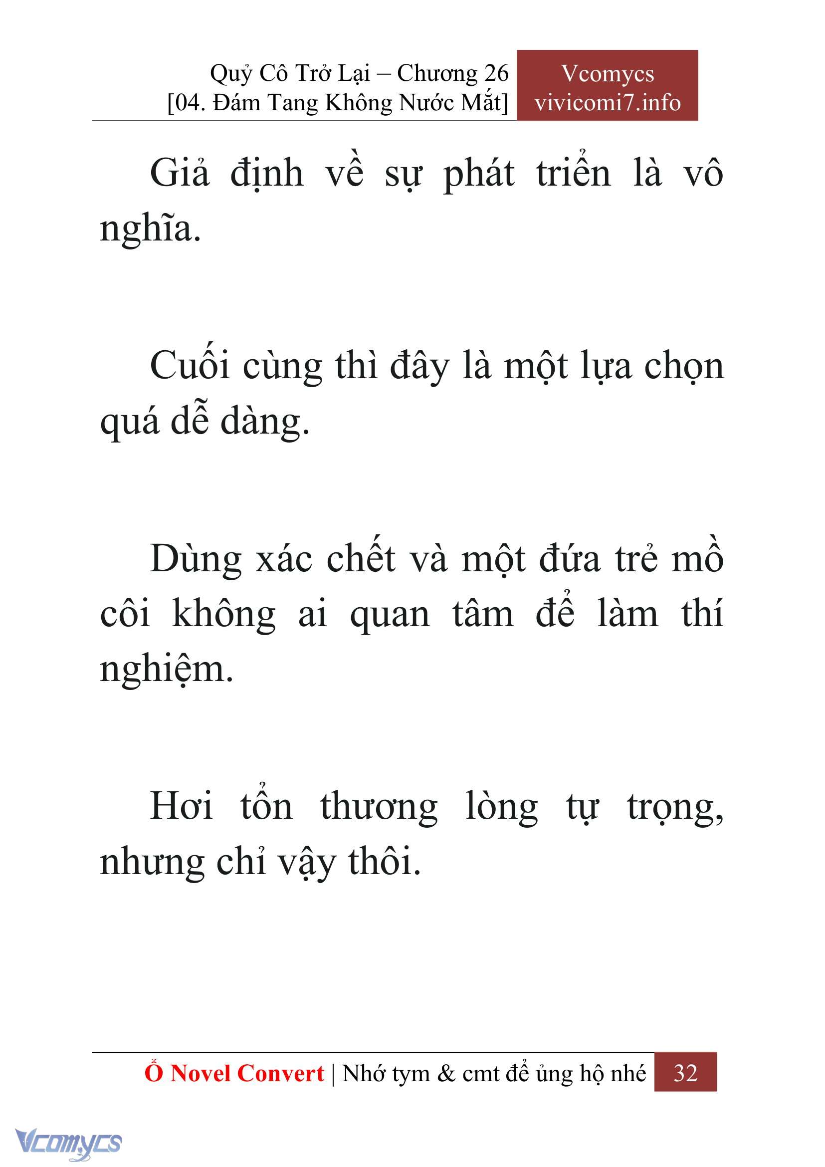 [Novel] Quý Cô Trở Lại Chapter 26 - Trang 35