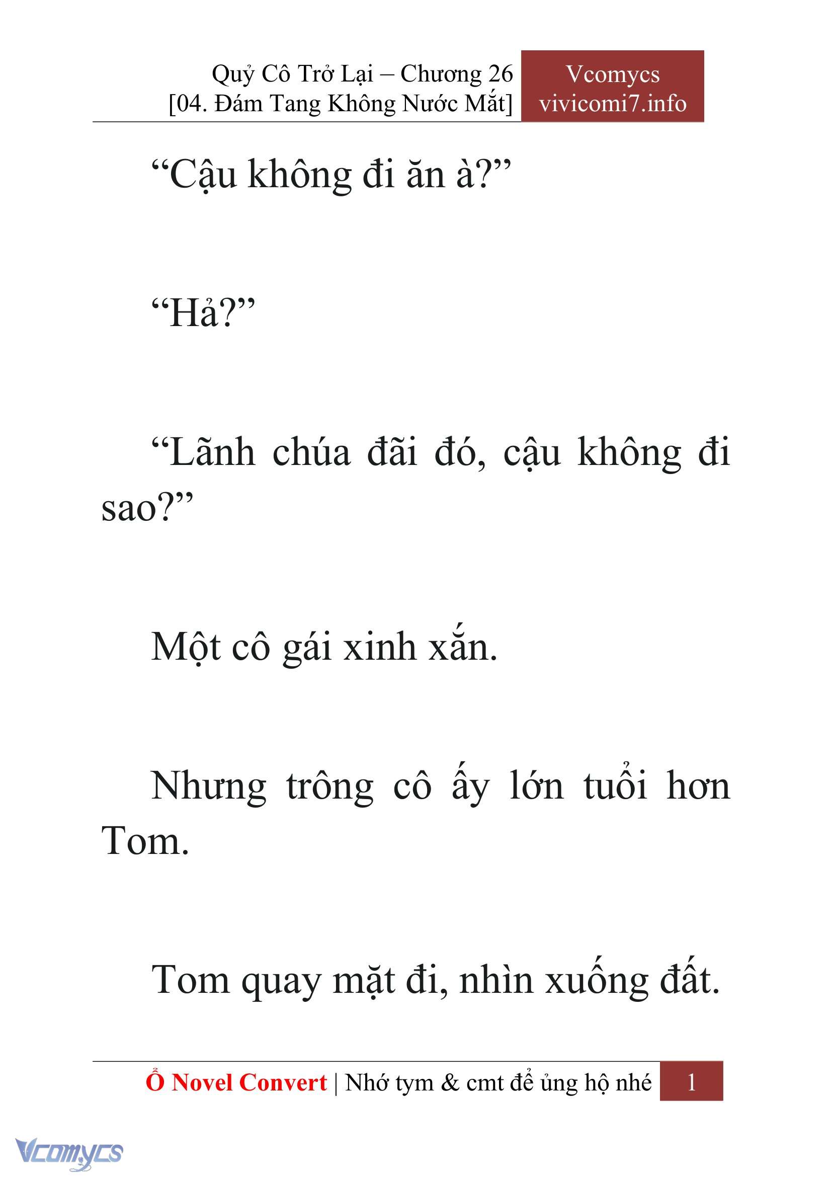 [Novel] Quý Cô Trở Lại Chapter 26 - Trang 4