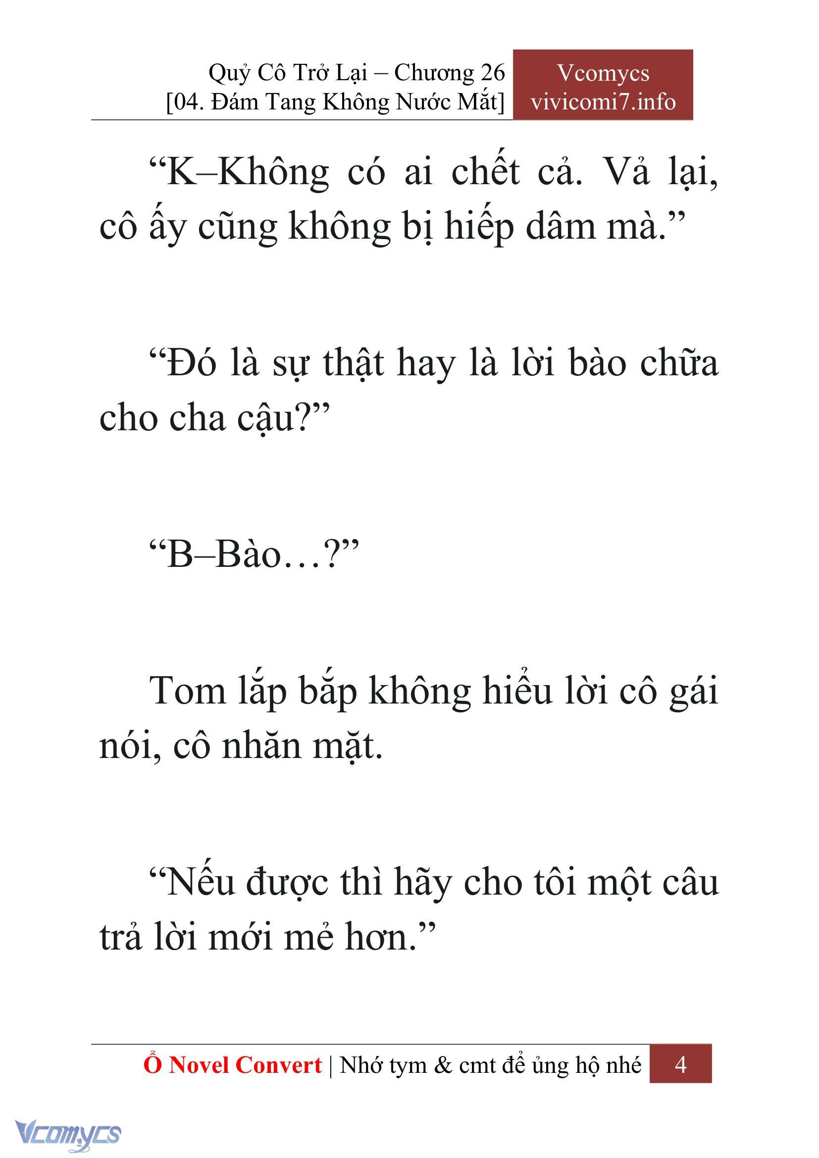 [Novel] Quý Cô Trở Lại Chapter 26 - Trang 7