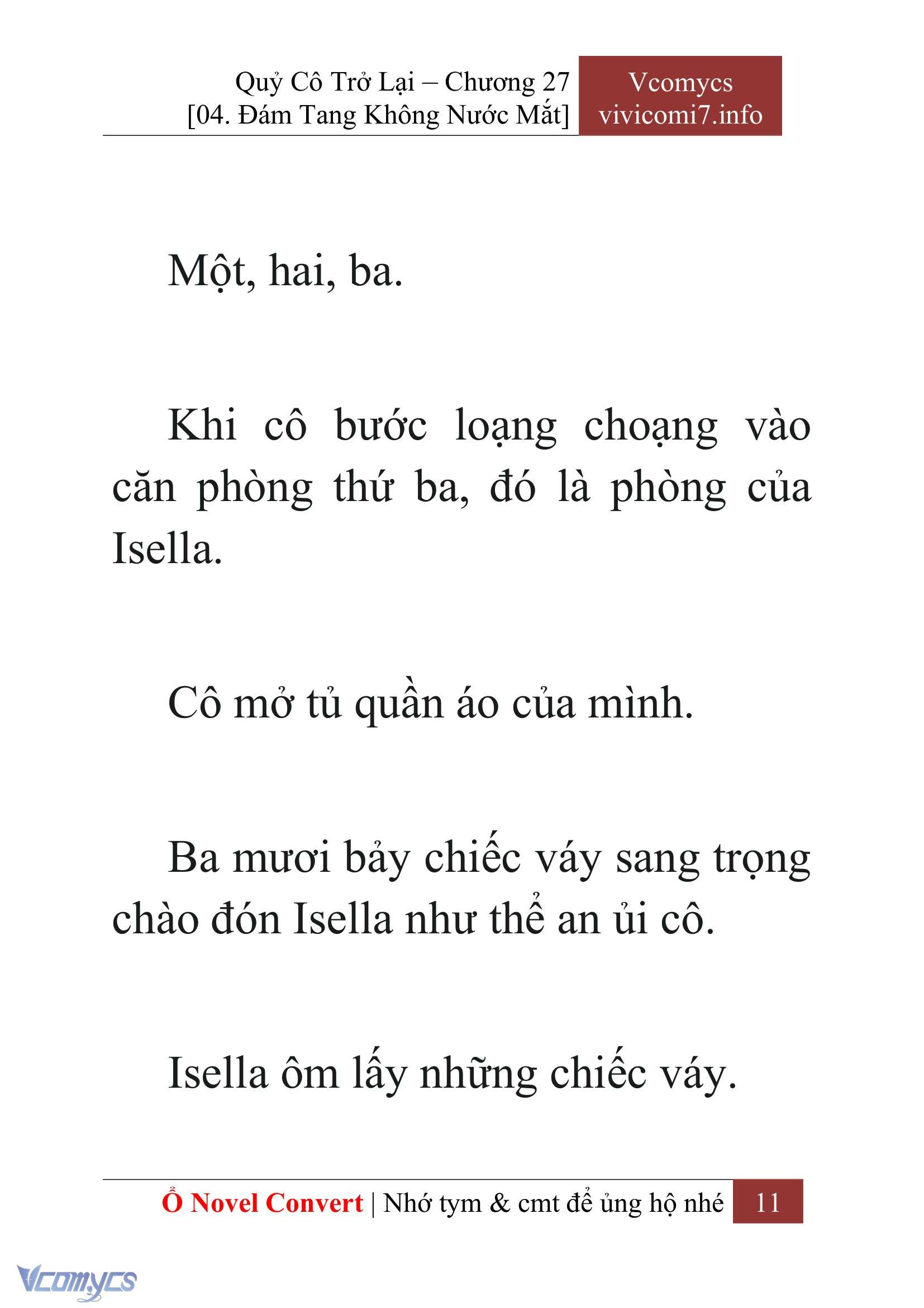 [Novel] Quý Cô Trở Lại Chapter 27 - Trang 14