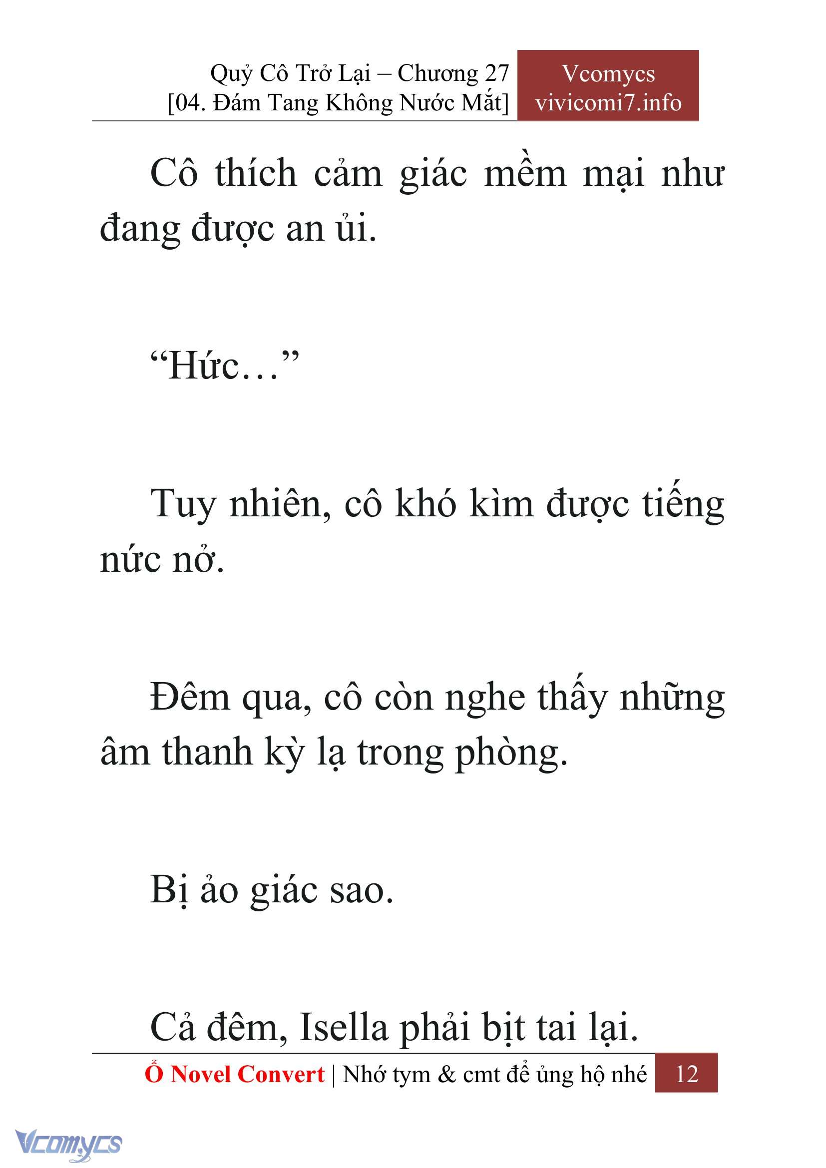 [Novel] Quý Cô Trở Lại Chapter 27 - Trang 15