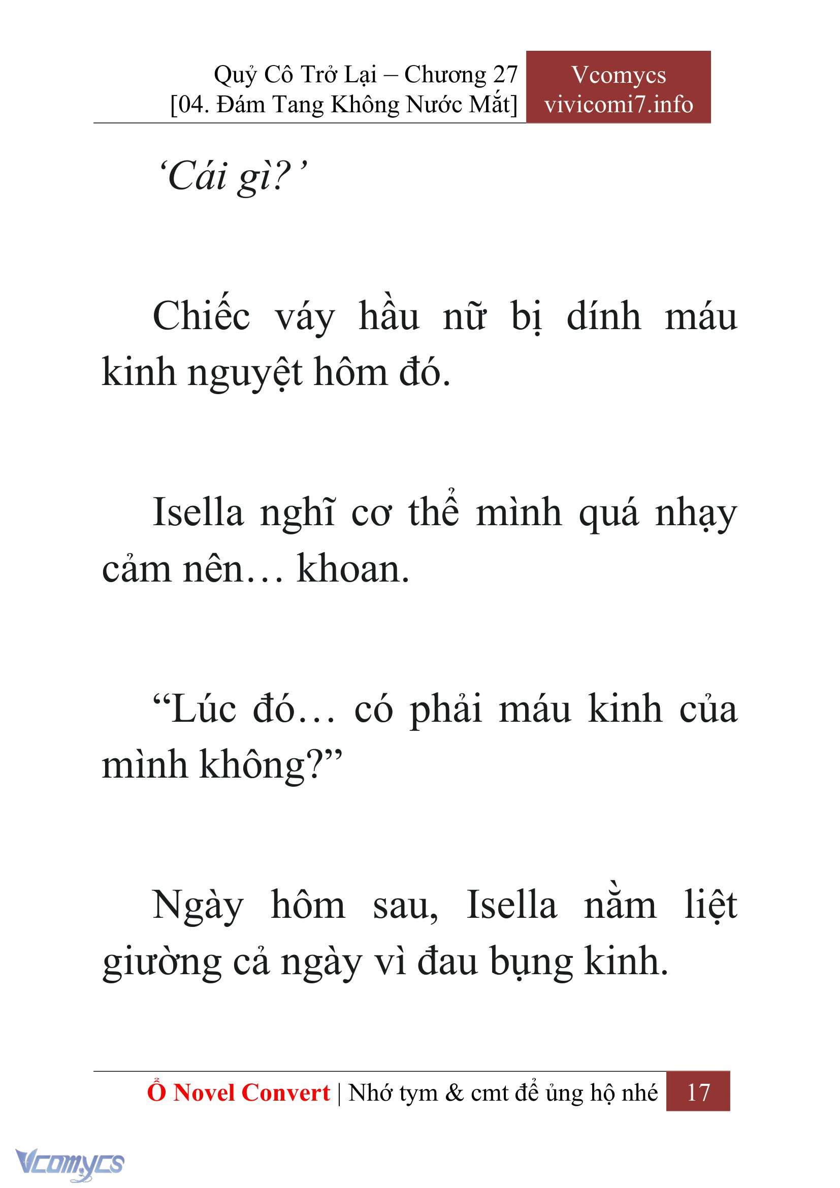 [Novel] Quý Cô Trở Lại Chapter 27 - Trang 20