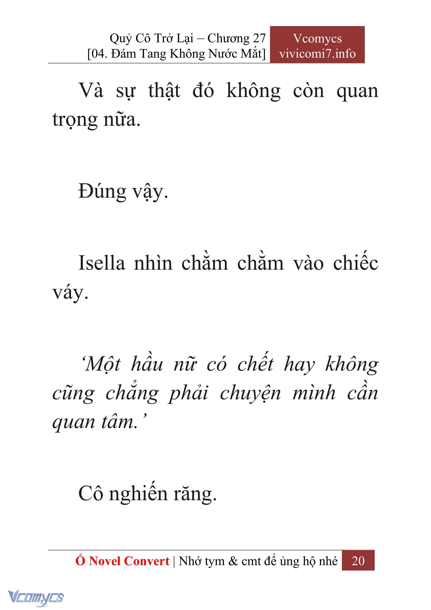 [Novel] Quý Cô Trở Lại Chapter 27 - Trang 23