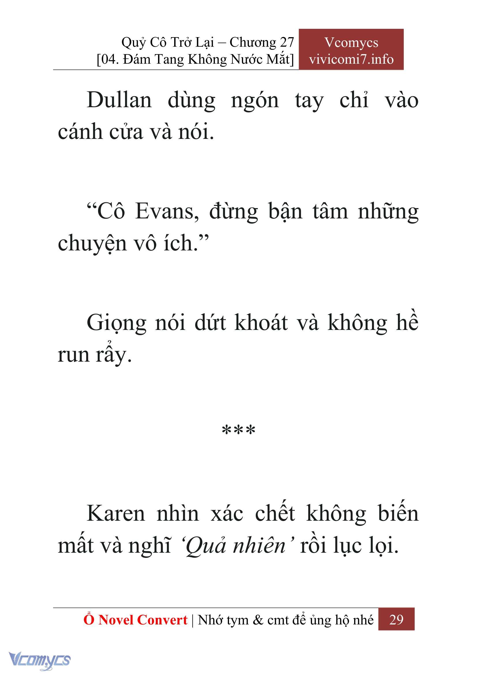 [Novel] Quý Cô Trở Lại Chapter 27 - Trang 32