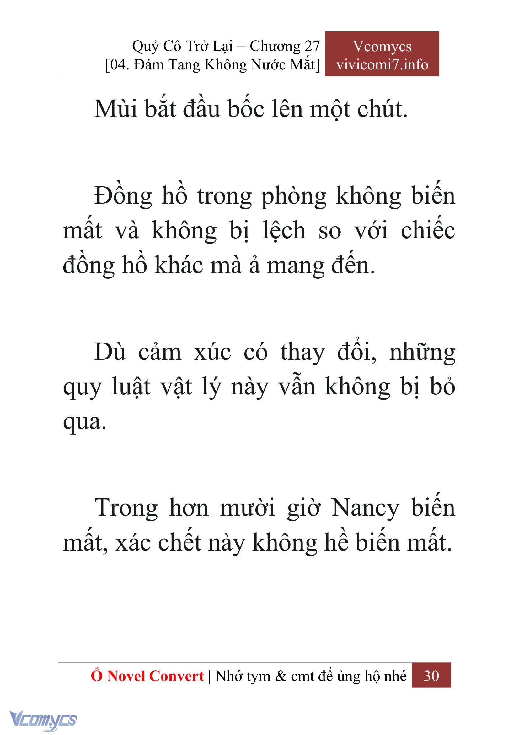 [Novel] Quý Cô Trở Lại Chapter 27 - Trang 33