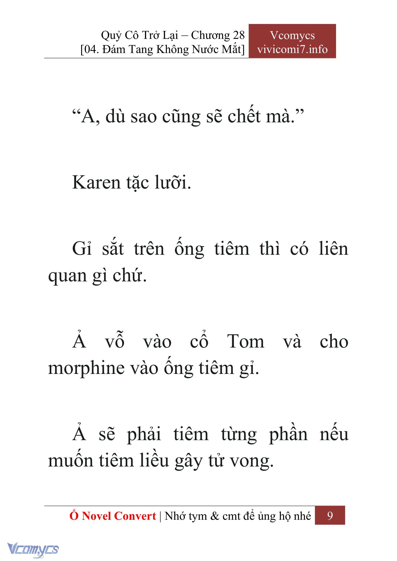 [Novel] Quý Cô Trở Lại Chapter 28 - Trang 12