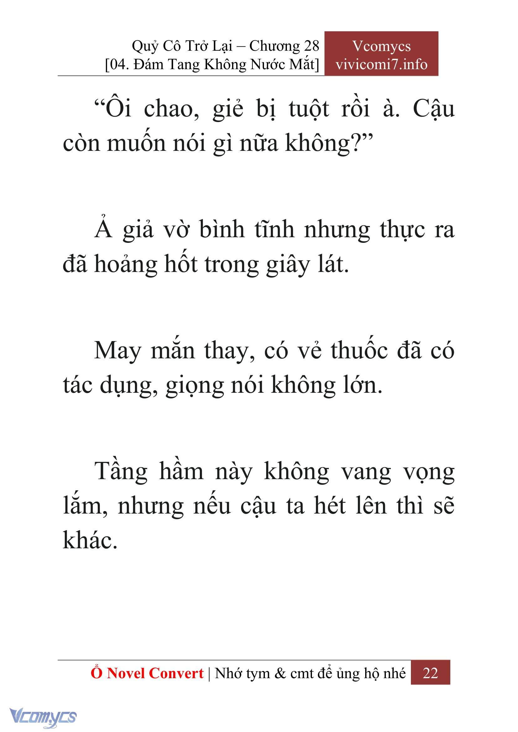 [Novel] Quý Cô Trở Lại Chapter 28 - Trang 25