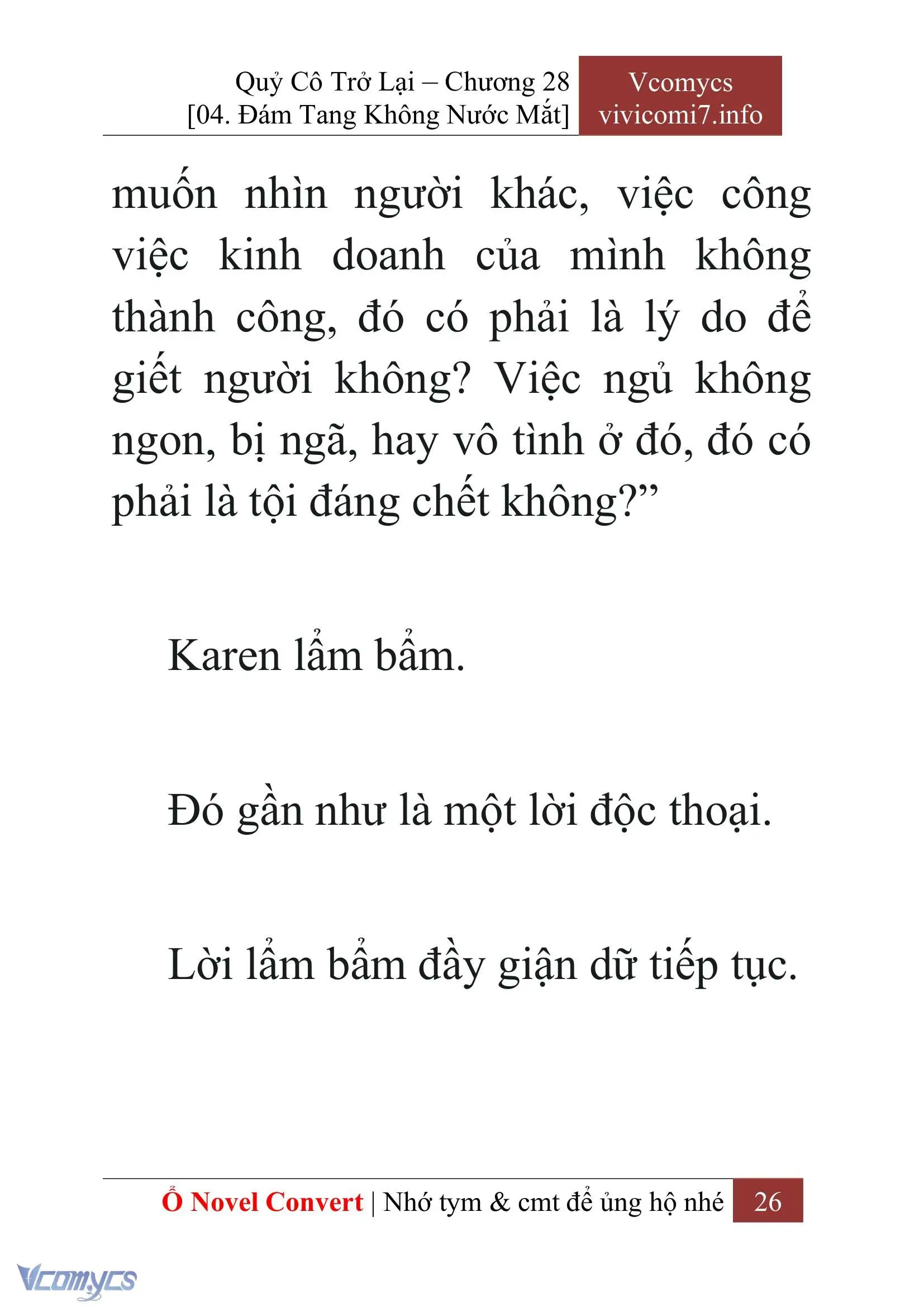 [Novel] Quý Cô Trở Lại Chapter 28 - Trang 29