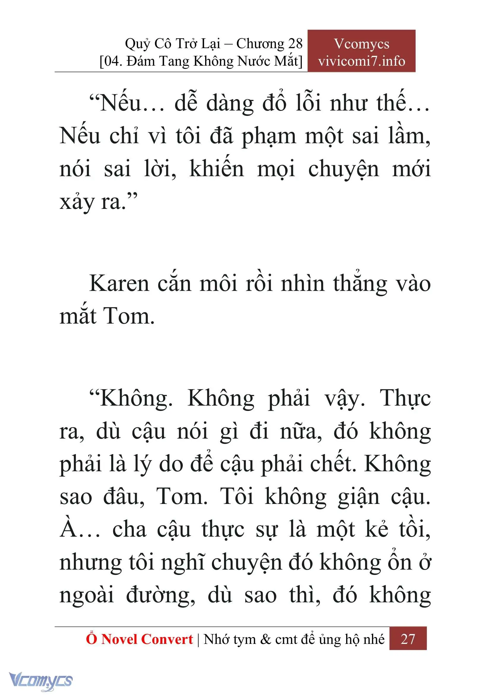 [Novel] Quý Cô Trở Lại Chapter 28 - Trang 30