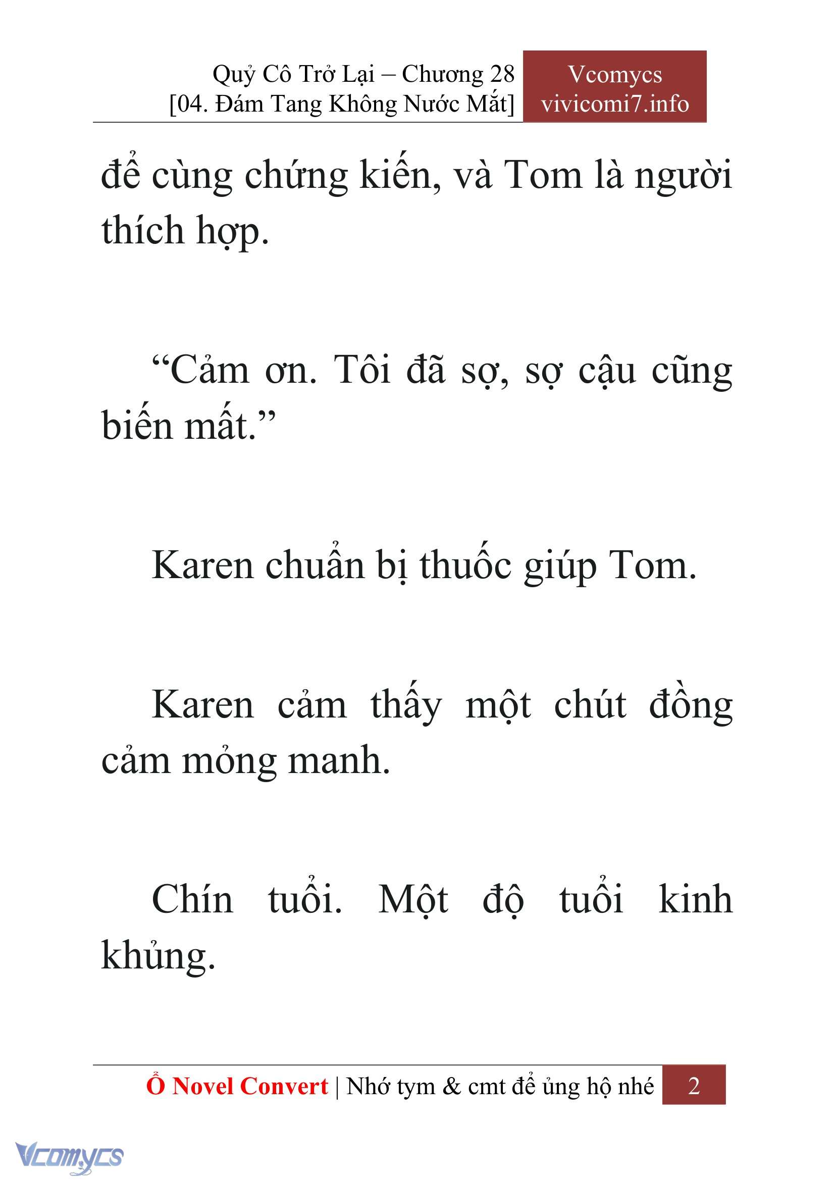 [Novel] Quý Cô Trở Lại Chapter 28 - Trang 5