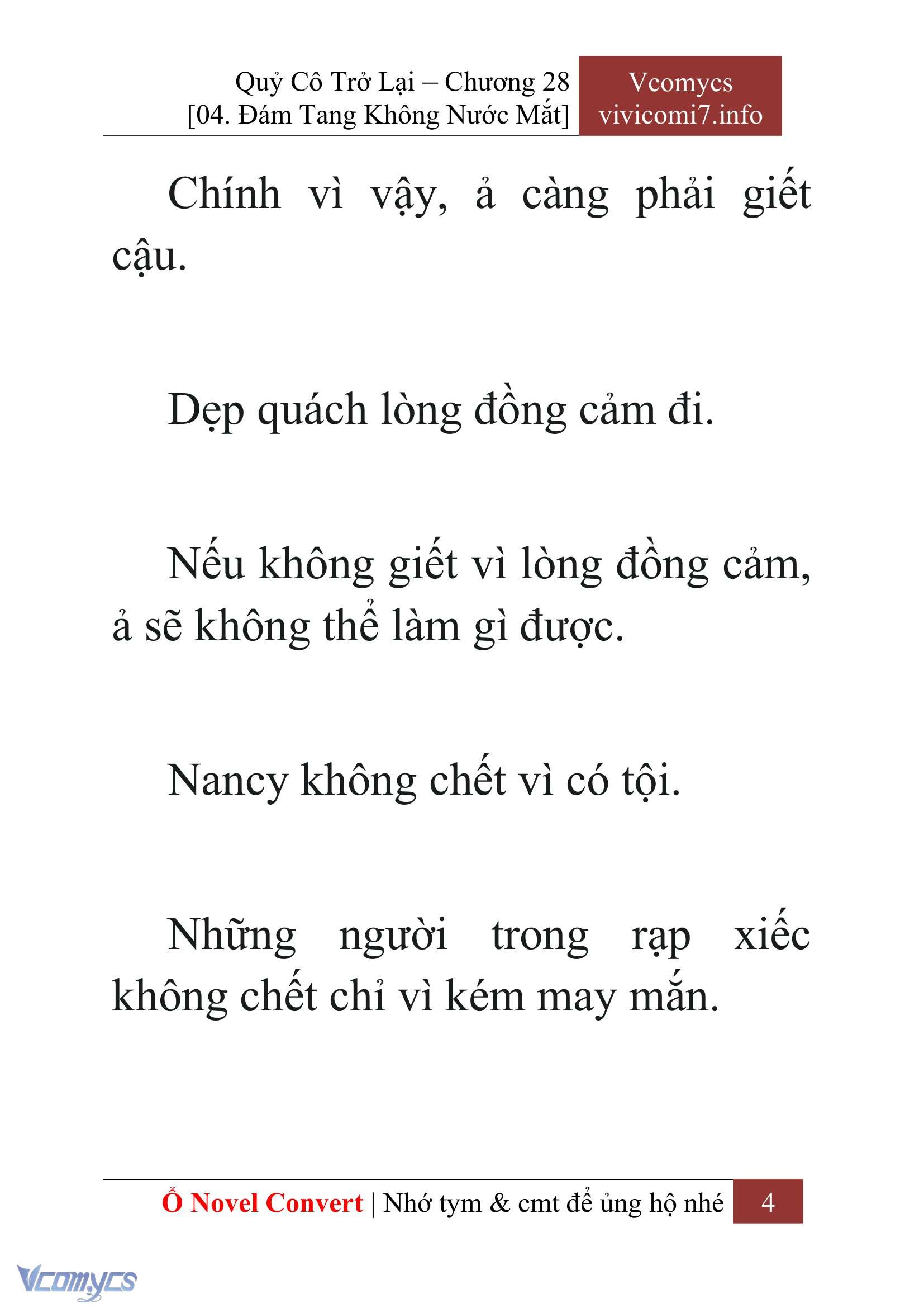 [Novel] Quý Cô Trở Lại Chapter 28 - Trang 7