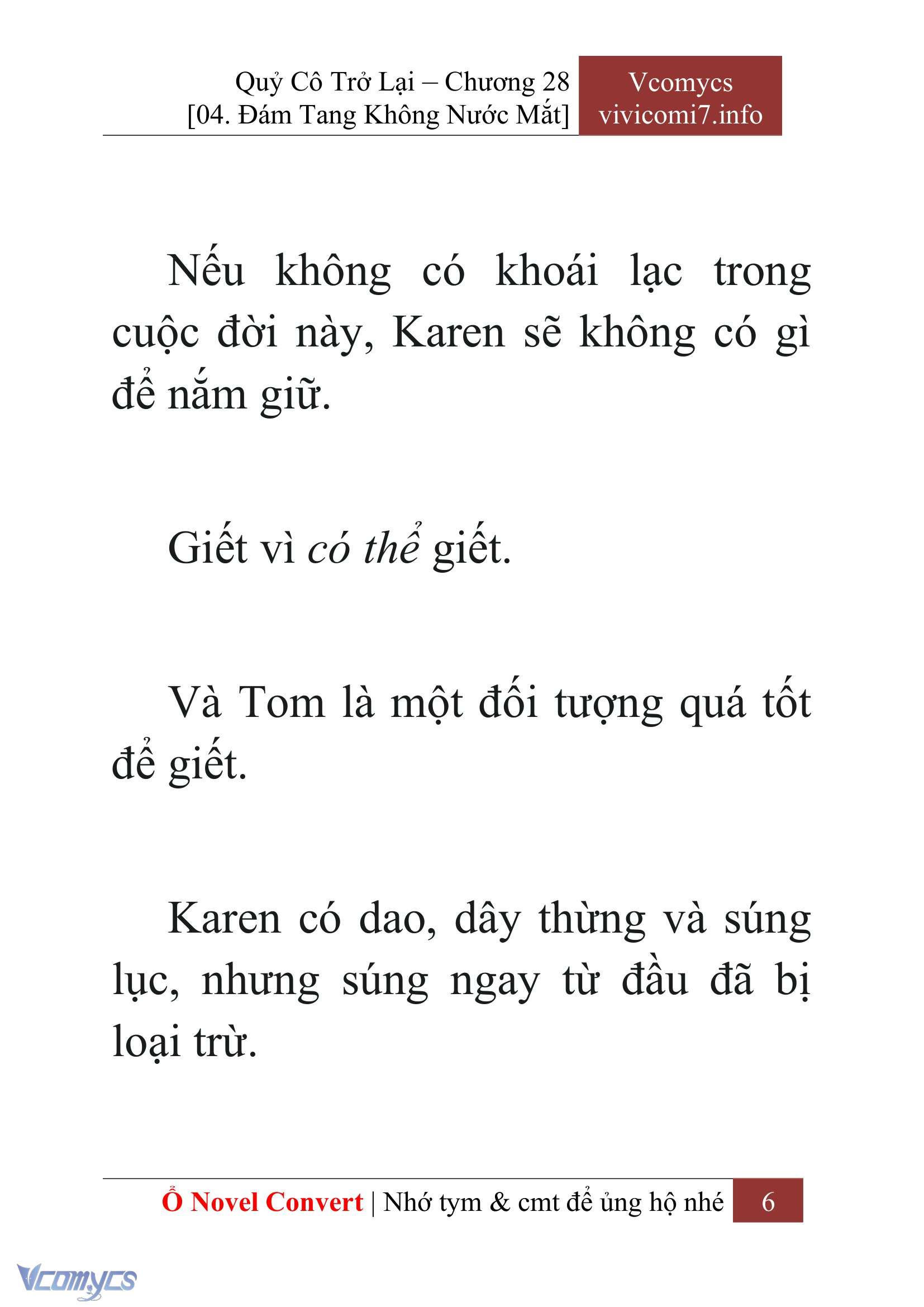 [Novel] Quý Cô Trở Lại Chapter 28 - Trang 9