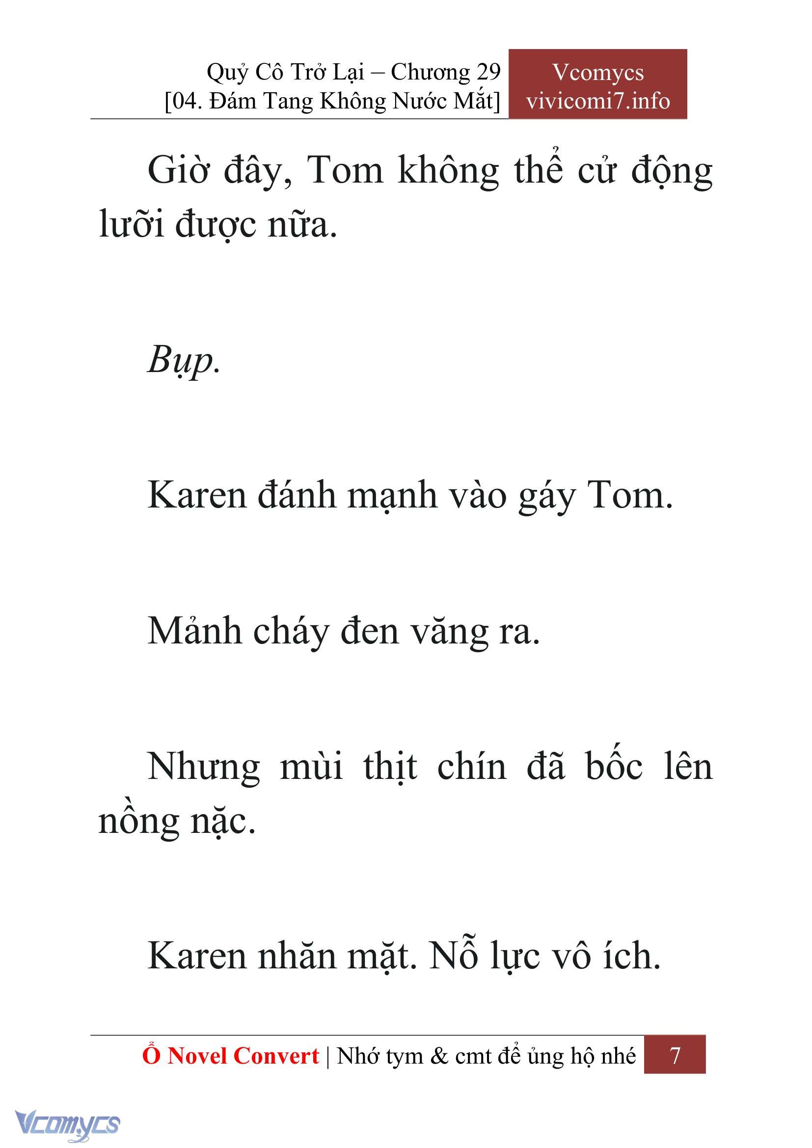 [Novel] Quý Cô Trở Lại Chapter 29 - Trang 10