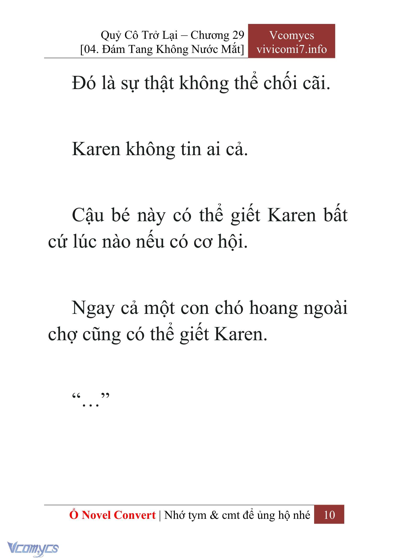 [Novel] Quý Cô Trở Lại Chapter 29 - Trang 13