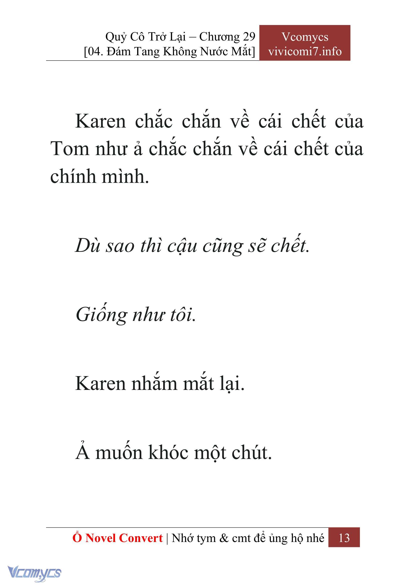 [Novel] Quý Cô Trở Lại Chapter 29 - Trang 16