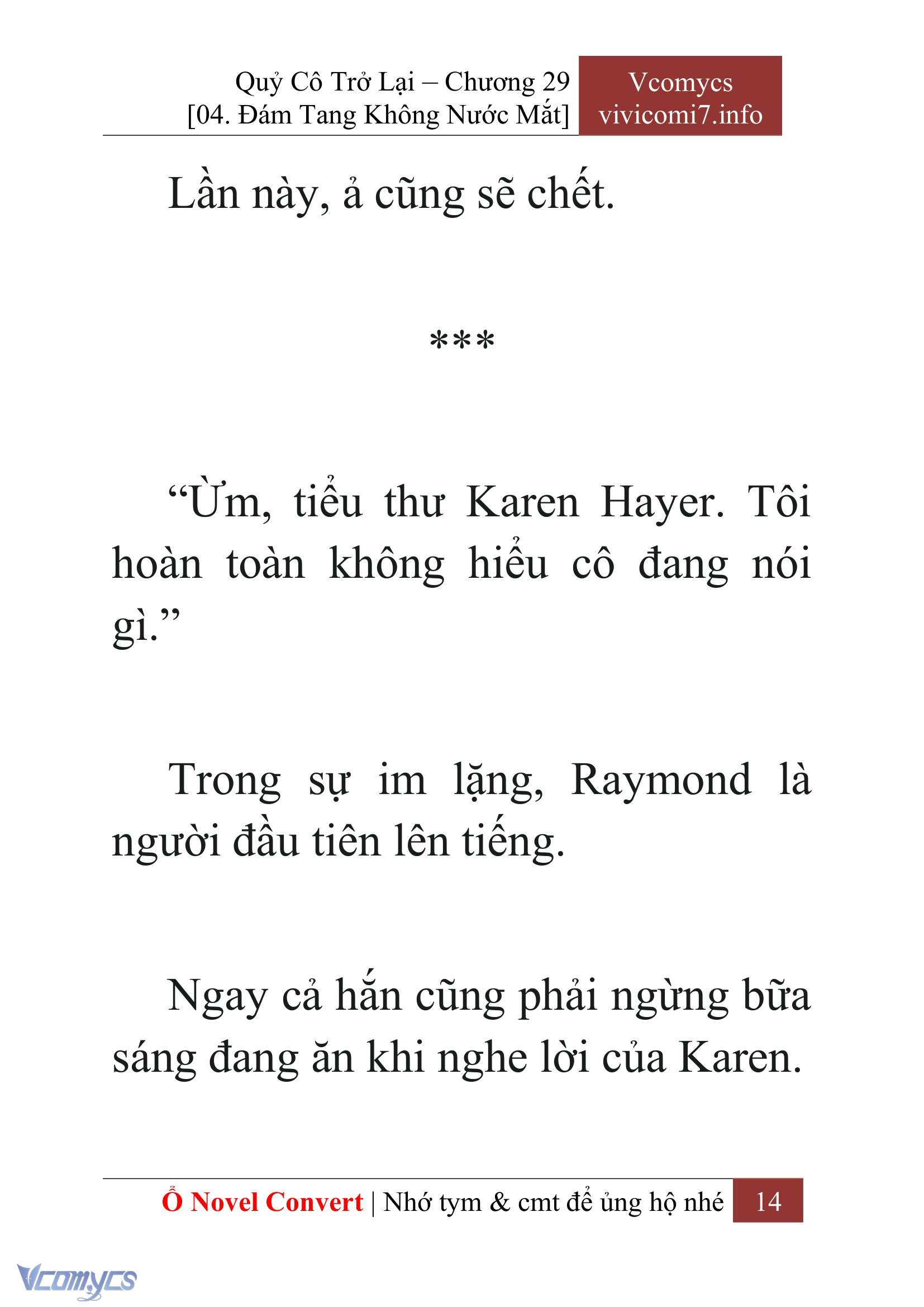 [Novel] Quý Cô Trở Lại Chapter 29 - Trang 17