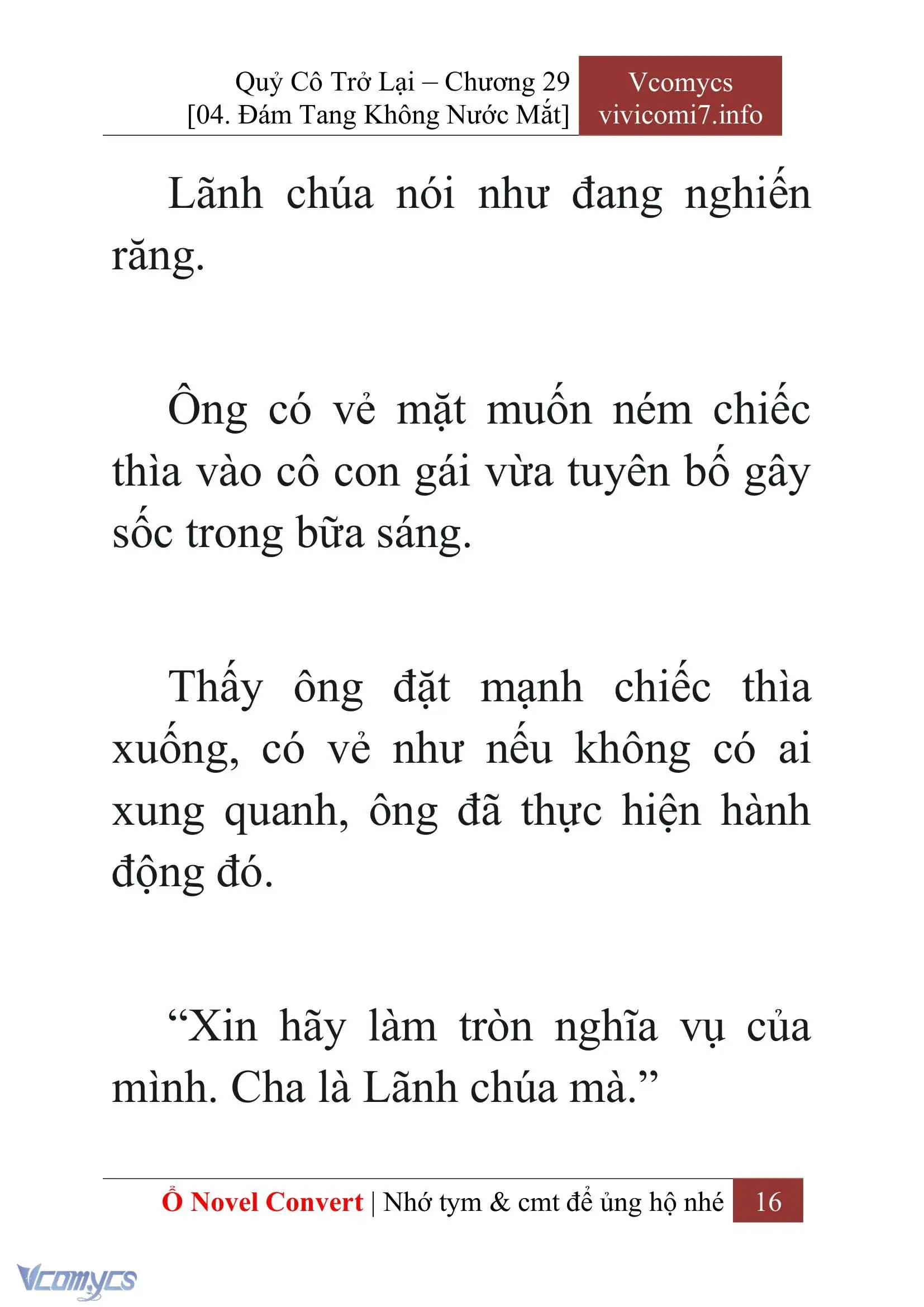 [Novel] Quý Cô Trở Lại Chapter 29 - Trang 19