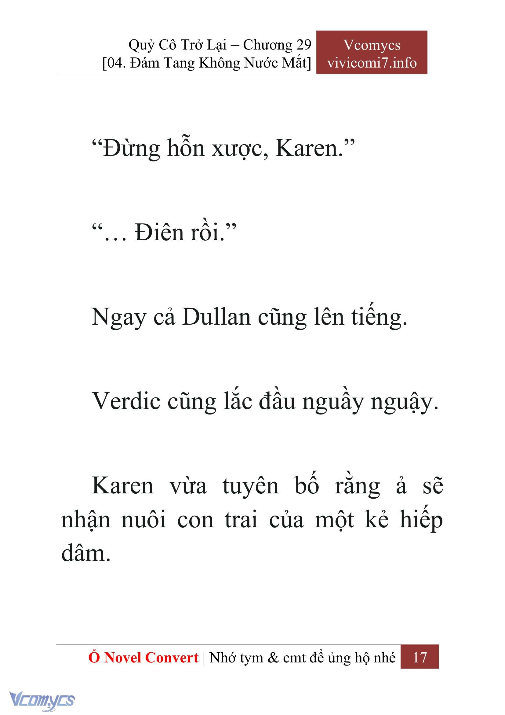 [Novel] Quý Cô Trở Lại Chapter 29 - Trang 20