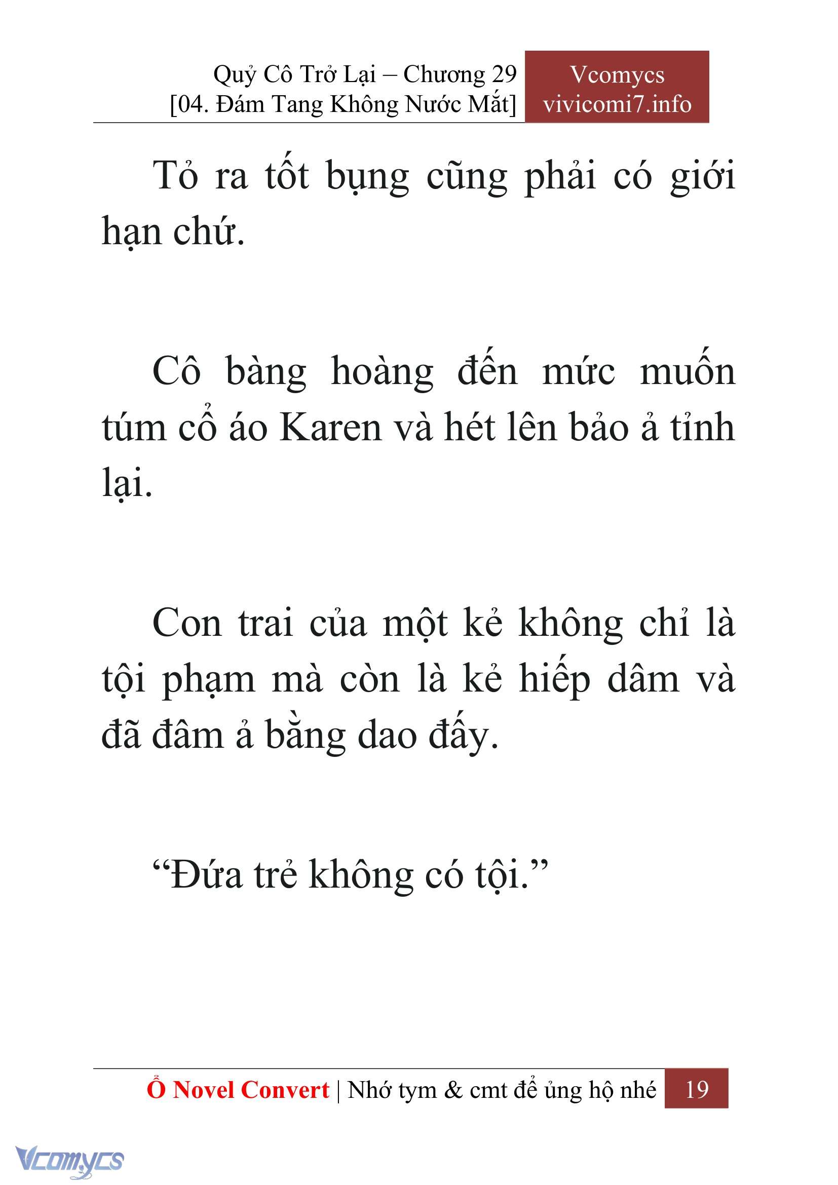 [Novel] Quý Cô Trở Lại Chapter 29 - Trang 22