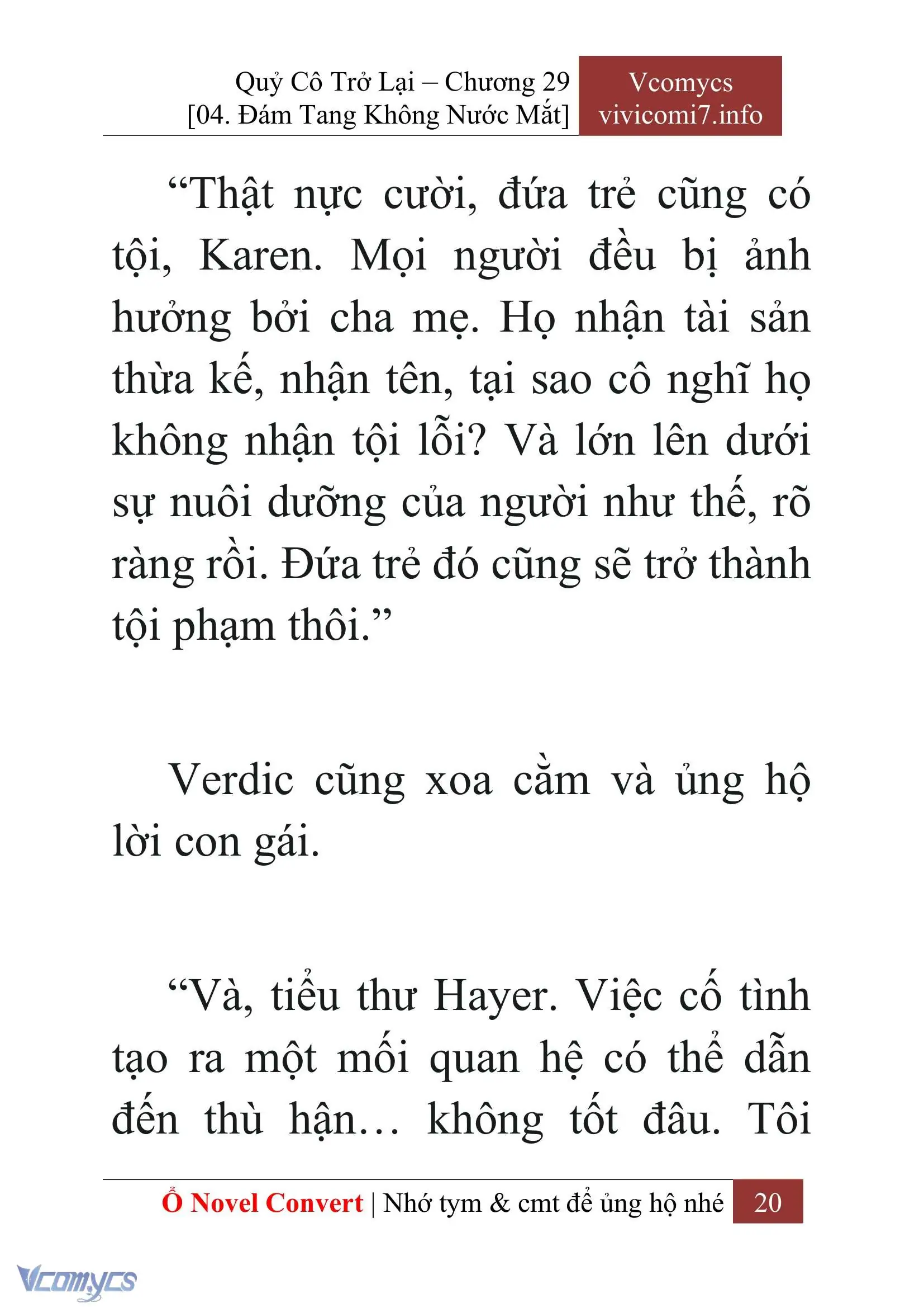 [Novel] Quý Cô Trở Lại Chapter 29 - Trang 23