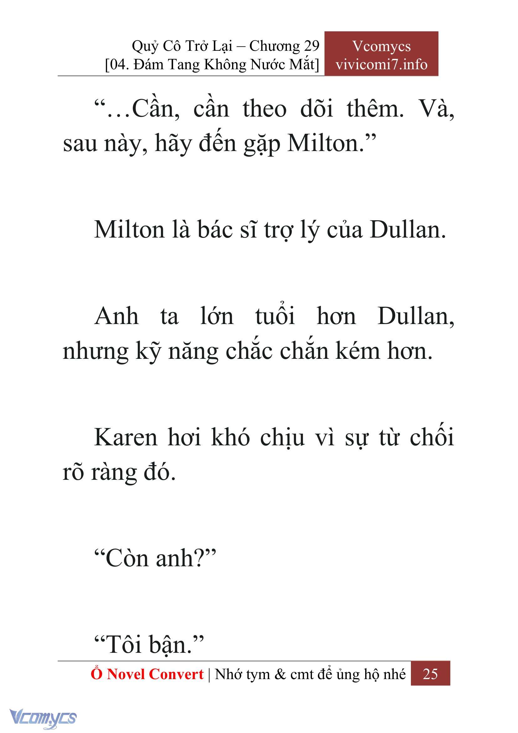 [Novel] Quý Cô Trở Lại Chapter 29 - Trang 28