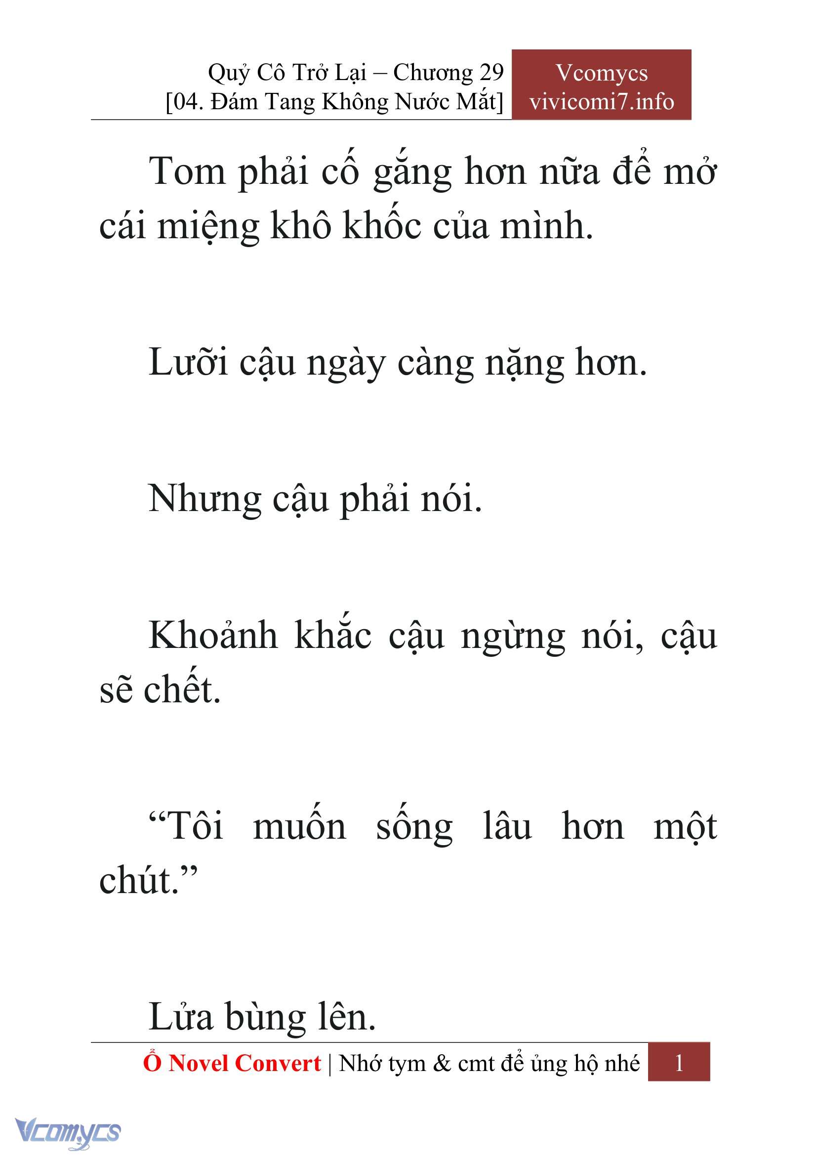 [Novel] Quý Cô Trở Lại Chapter 29 - Trang 4