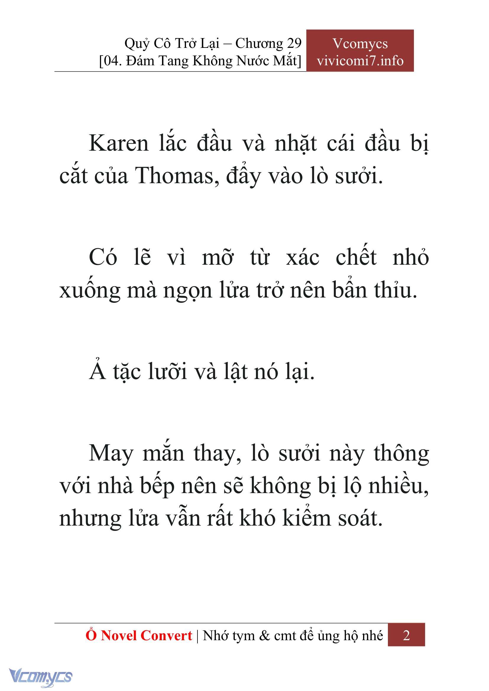 [Novel] Quý Cô Trở Lại Chapter 29 - Trang 5