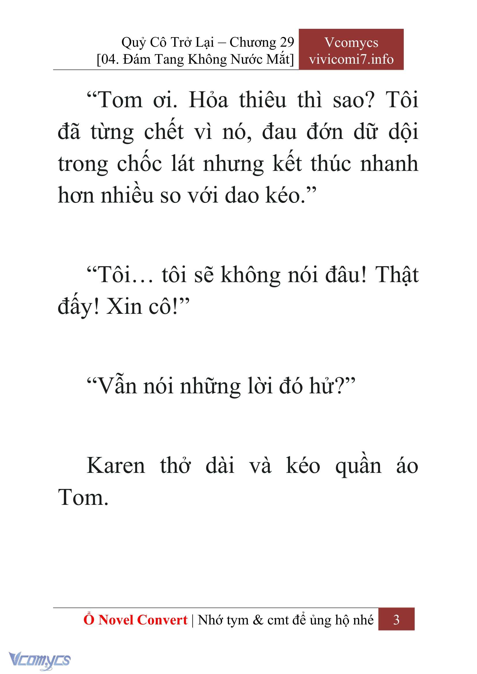 [Novel] Quý Cô Trở Lại Chapter 29 - Trang 6