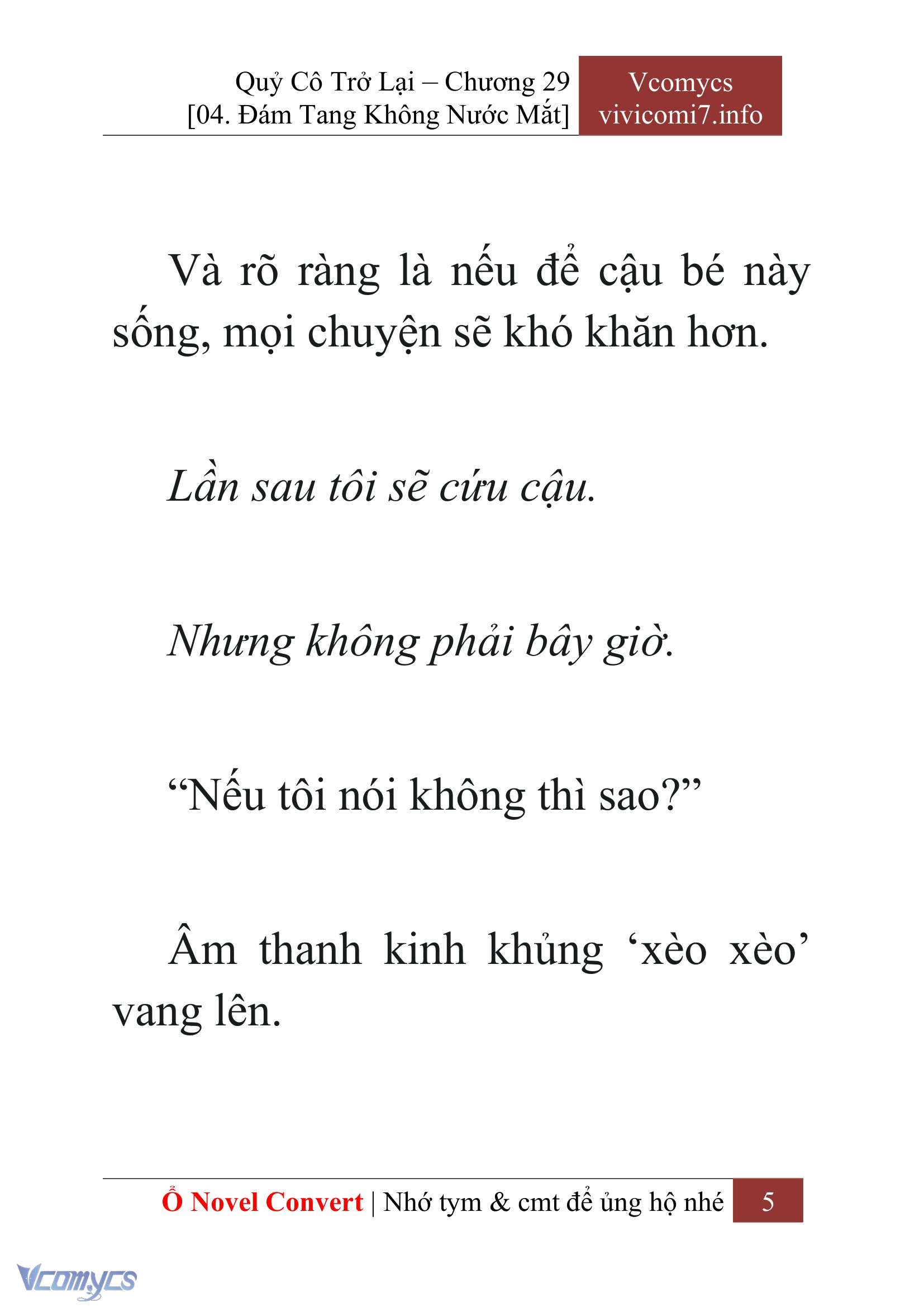 [Novel] Quý Cô Trở Lại Chapter 29 - Trang 8