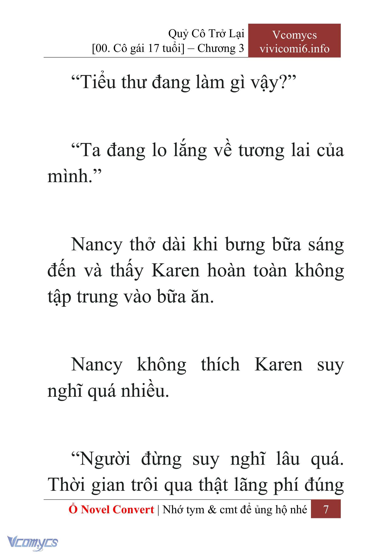[Novel] Quý Cô Trở Lại Chapter 3 - Trang 10