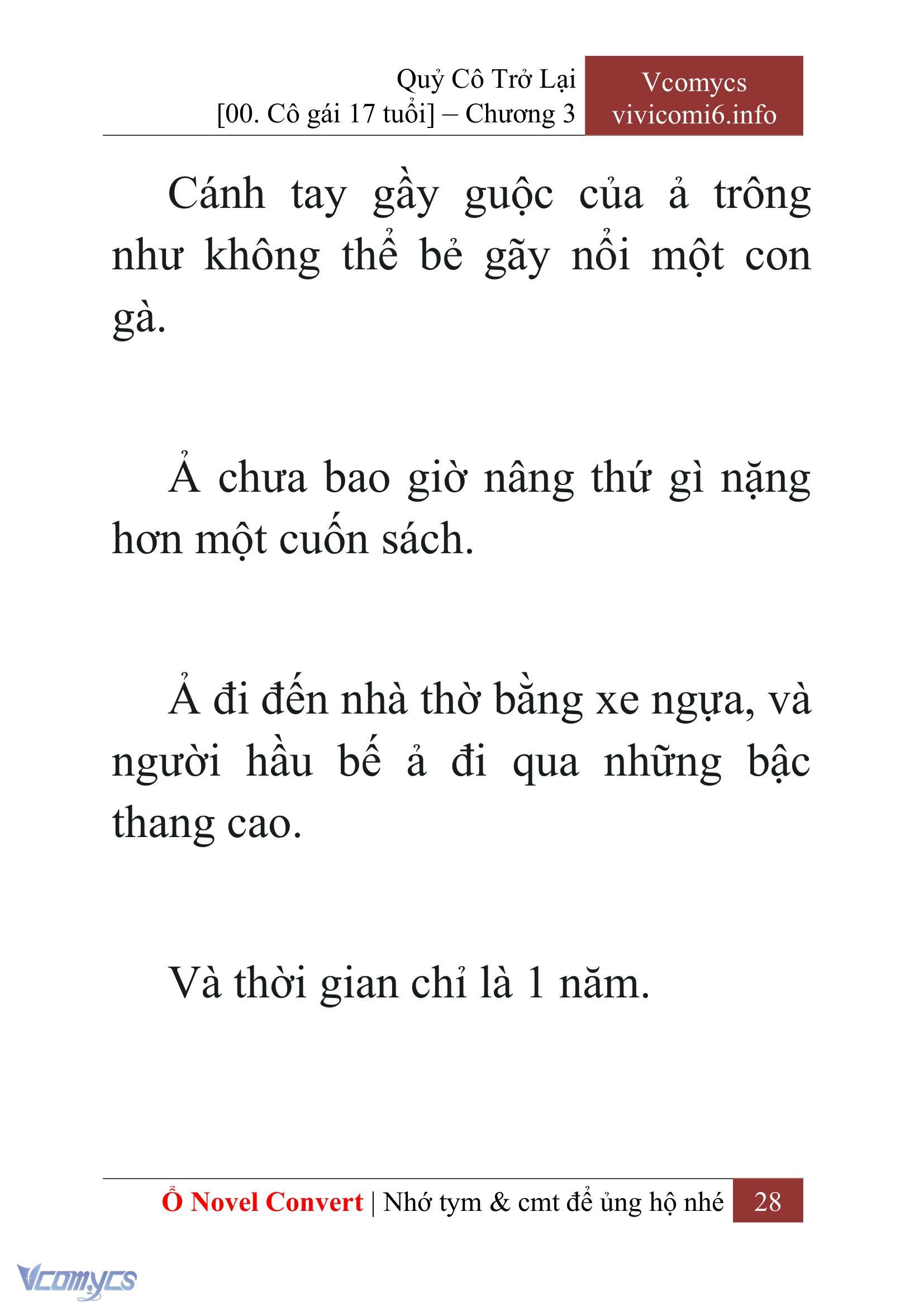 [Novel] Quý Cô Trở Lại Chapter 3 - Trang 31