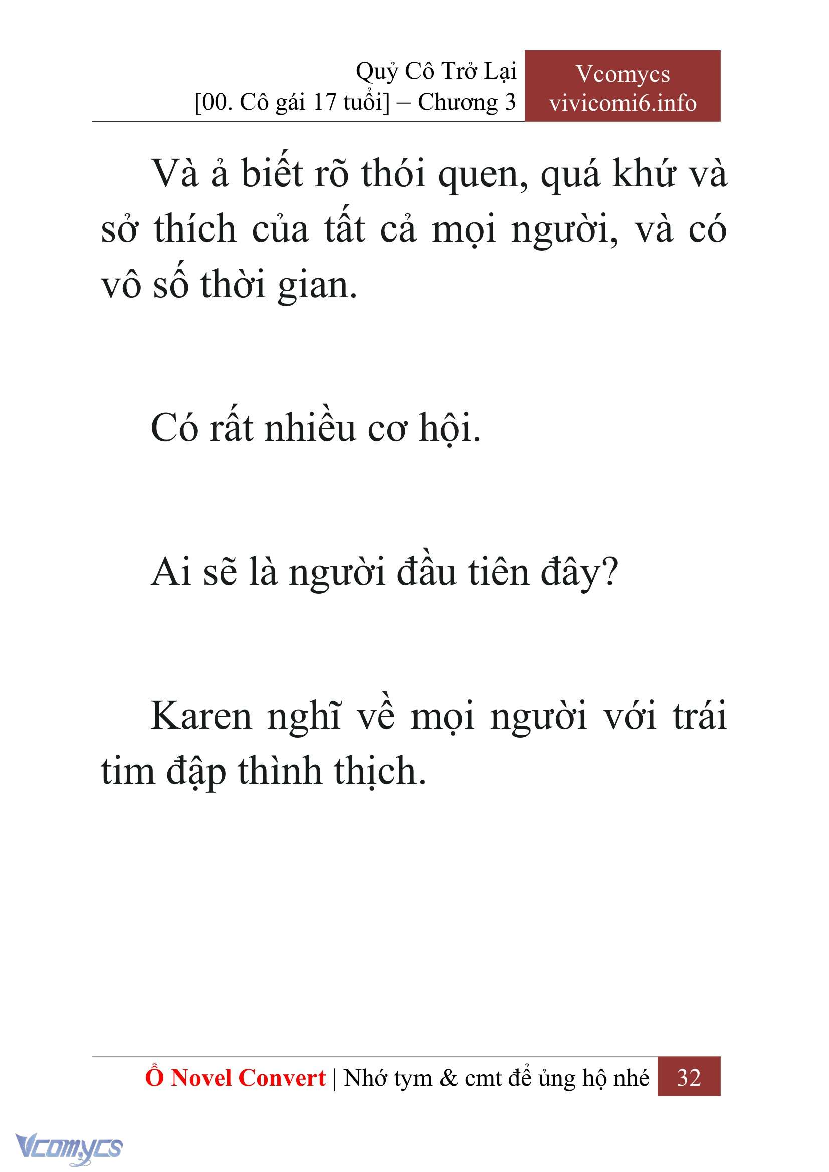 [Novel] Quý Cô Trở Lại Chapter 3 - Trang 35