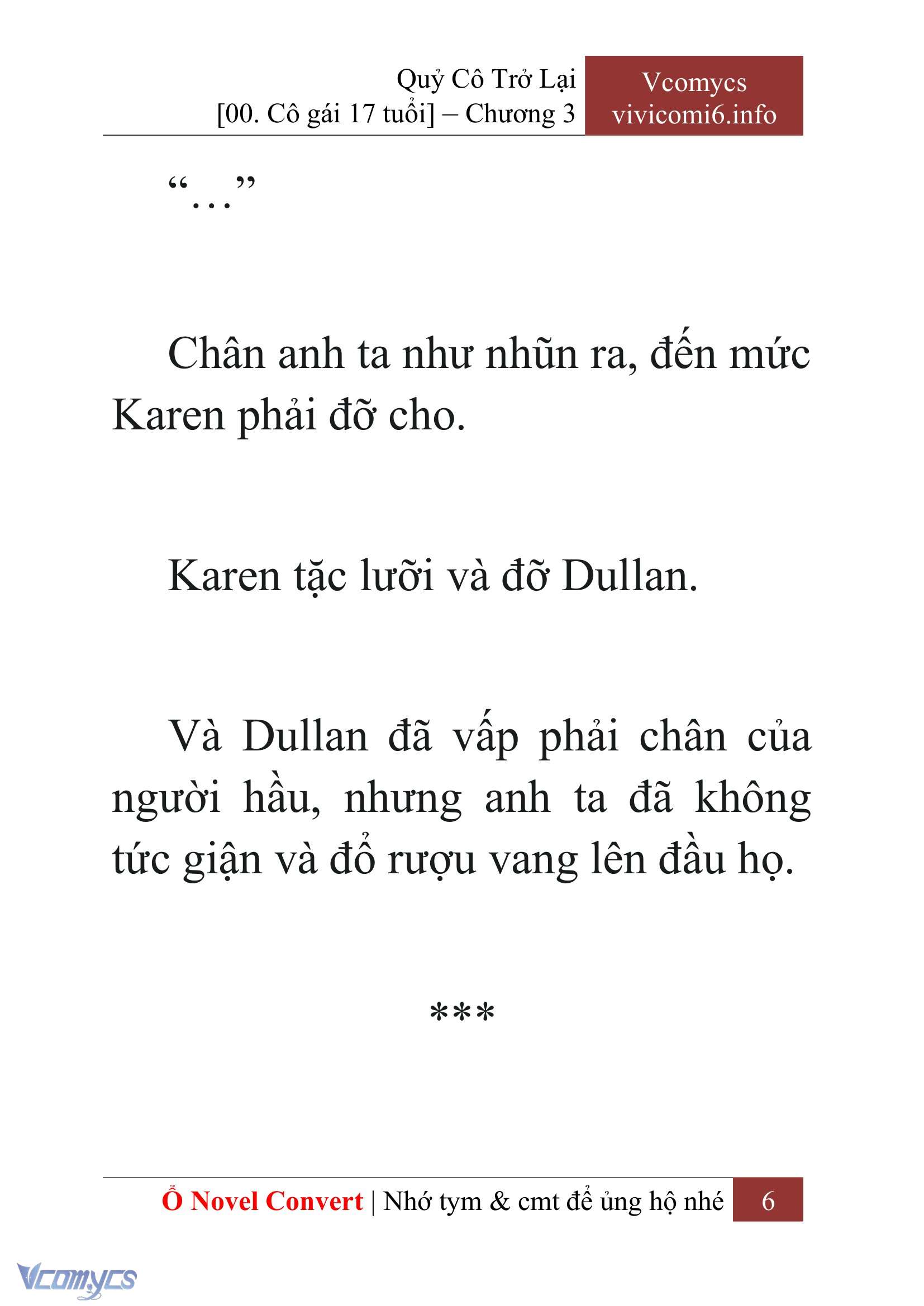 [Novel] Quý Cô Trở Lại Chapter 3 - Trang 9