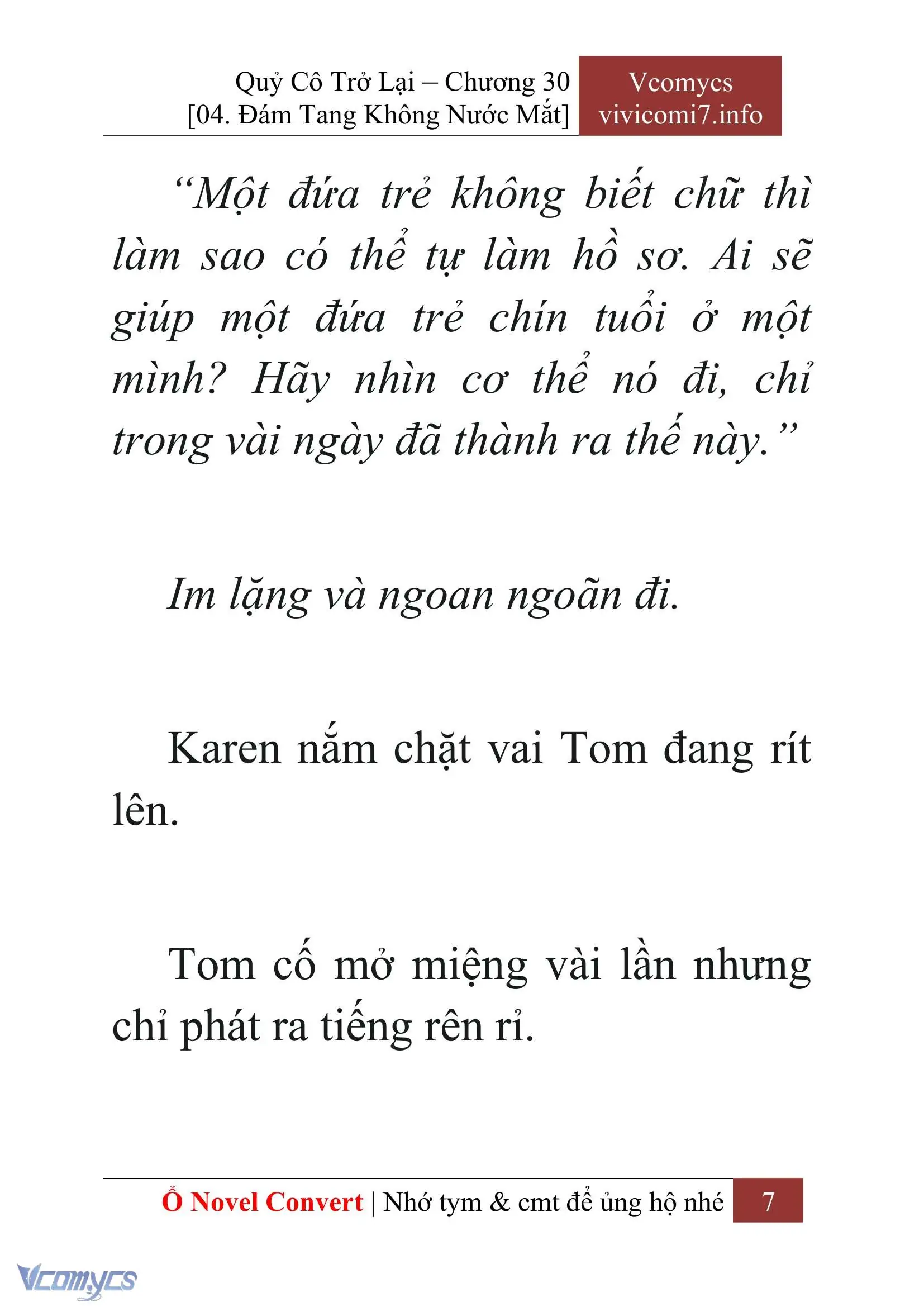 [Novel] Quý Cô Trở Lại Chapter 30 - Trang 10