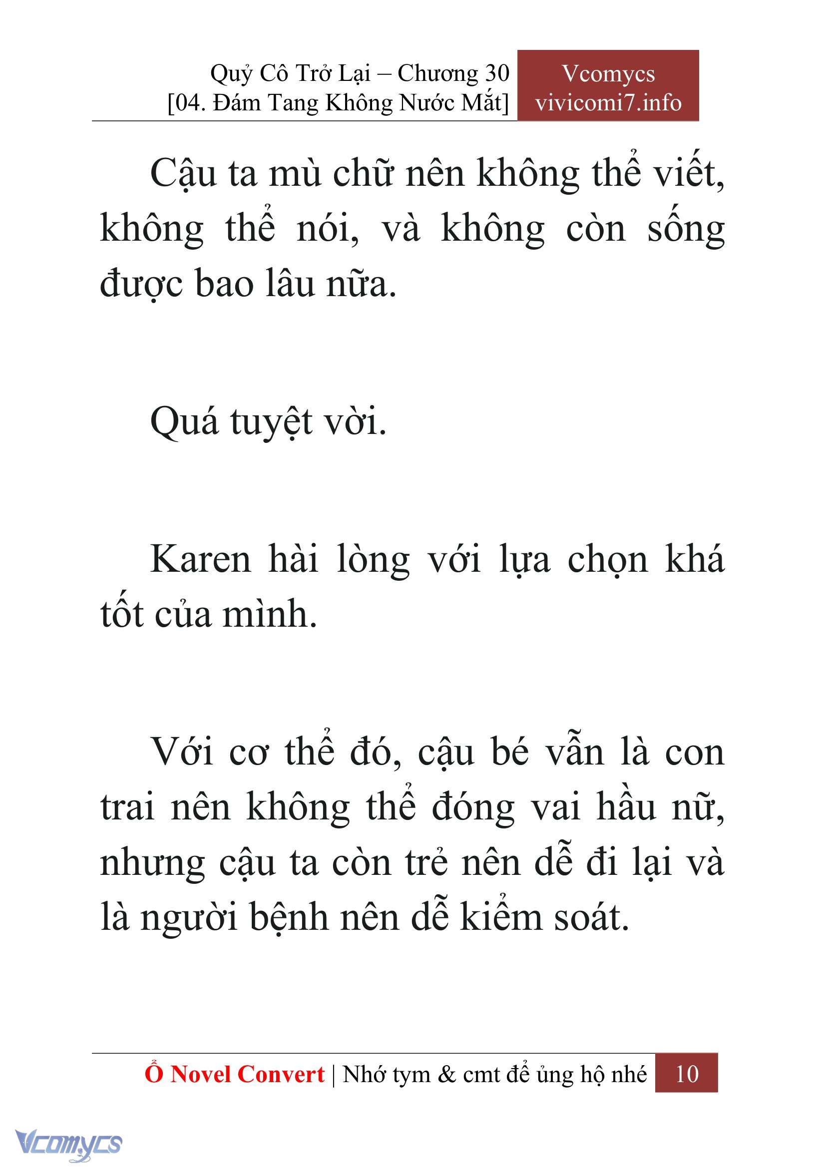 [Novel] Quý Cô Trở Lại Chapter 30 - Trang 13